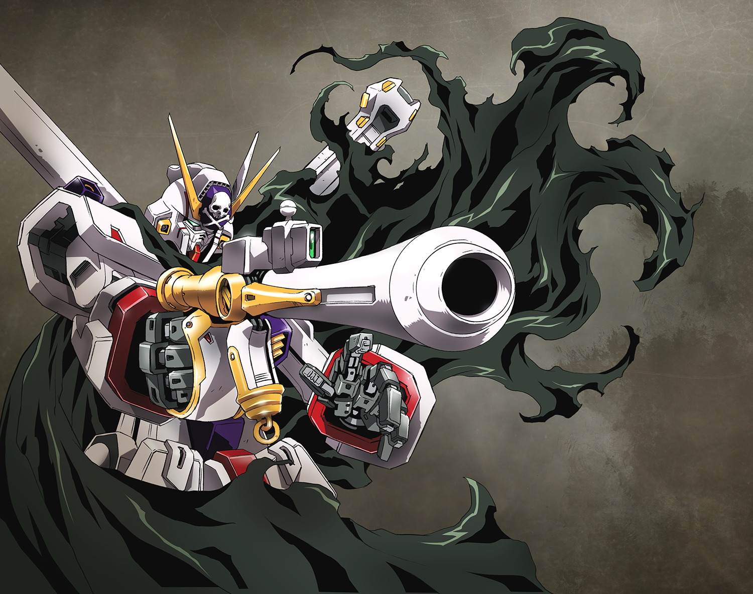 Anime Mechs Super Robot Taisen Gundam Mobile Suit Crossbone Gundam Crossbone Gundam X 1 Artwork Digi 1500x1184