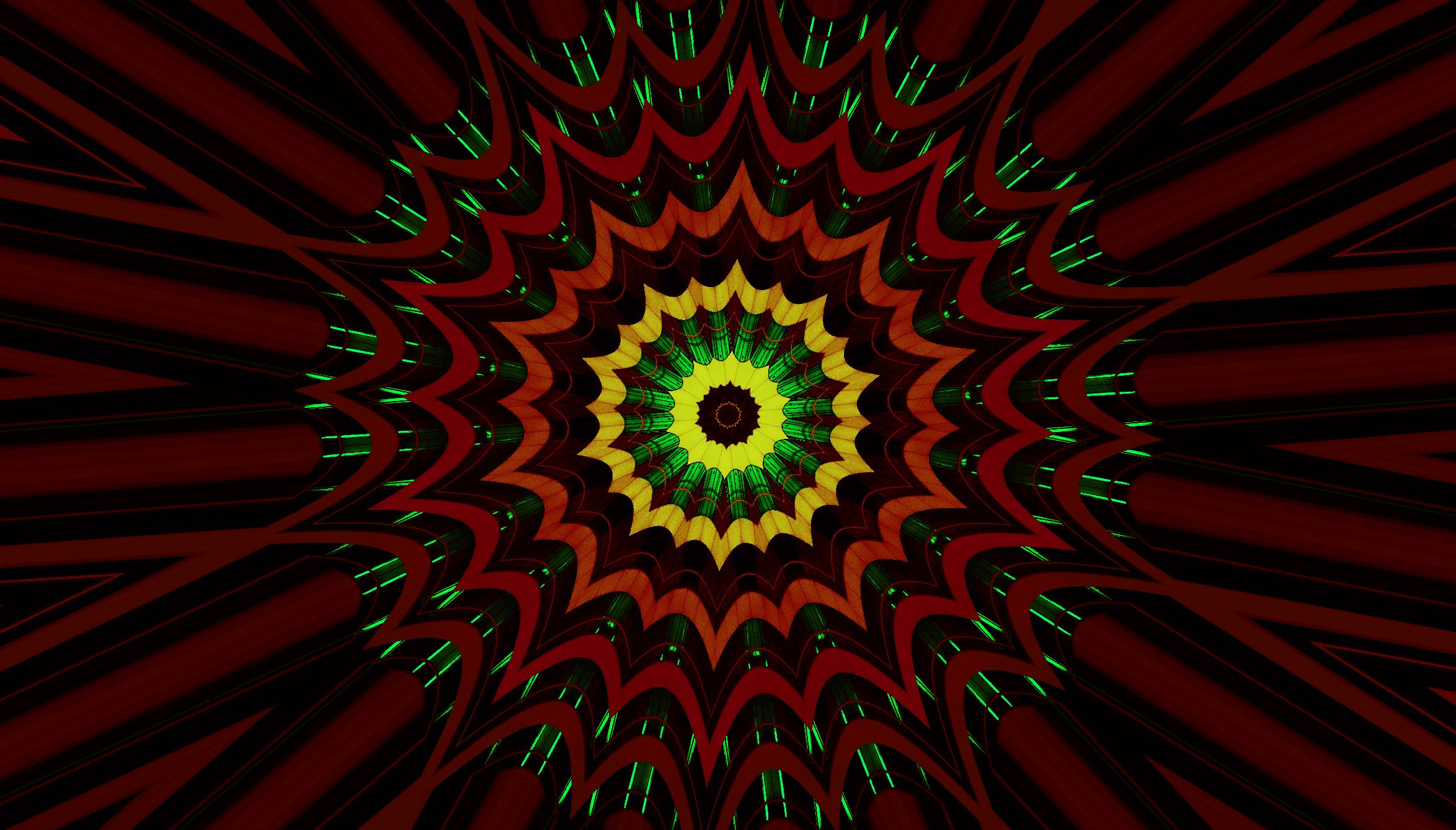 Pattern Colors Kaleidoscope 2350x1341