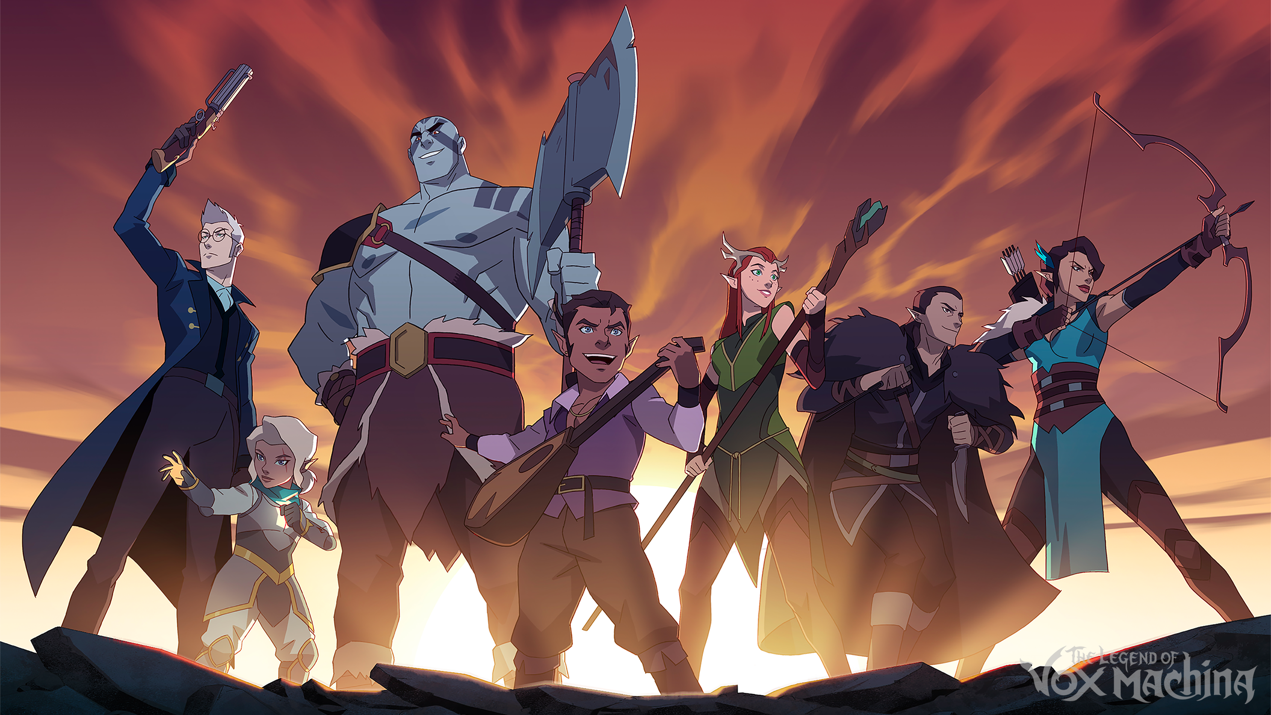 Critical Role The Legend Of Vox Machina Exandria Unlimited TV Series 2560x1440