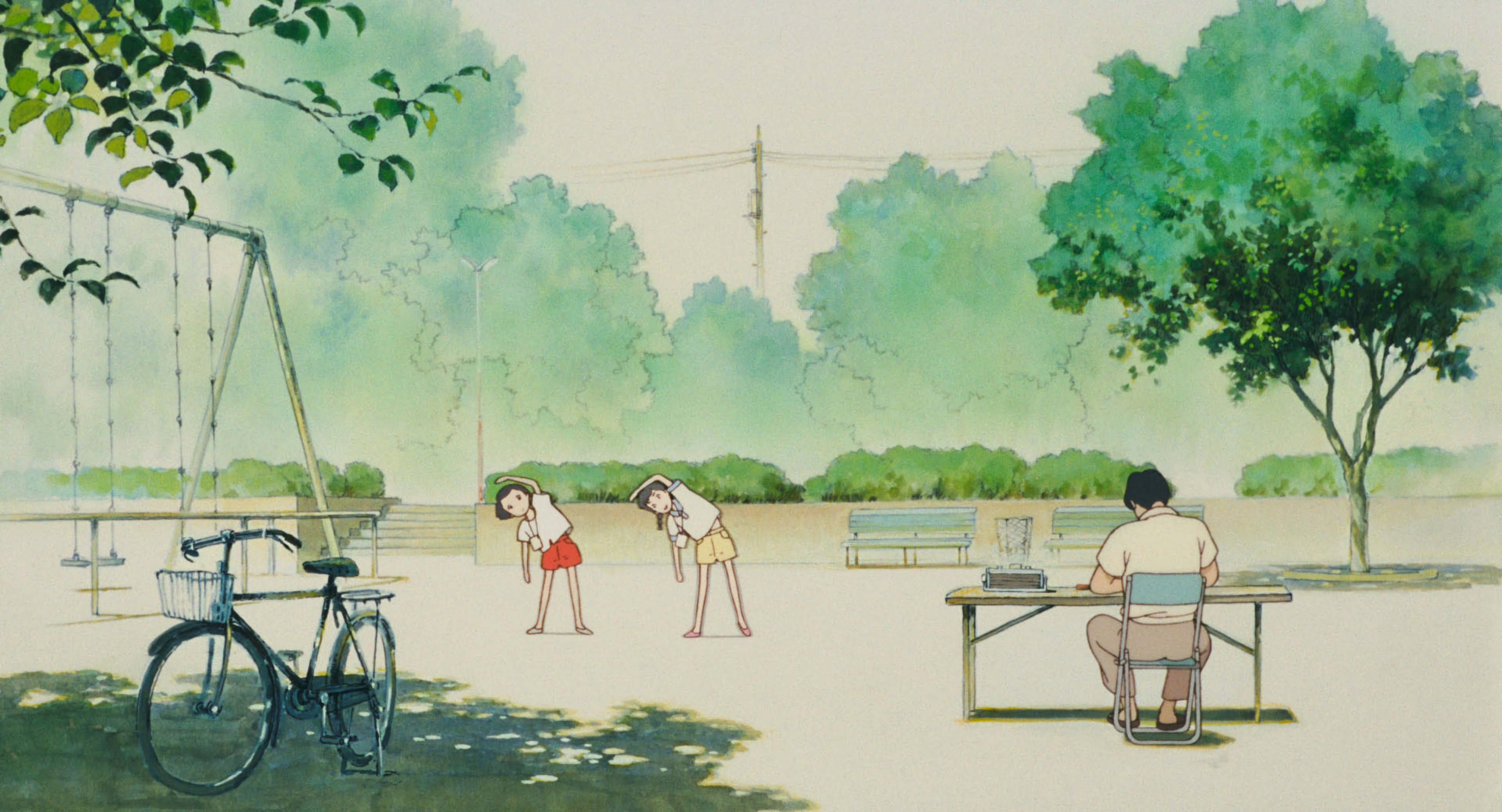 Studio Ghibli Omoide Poro Poro Upscaled Movie Screenshots Anime Girls Anime Men Anime Screenshot Bic 3840x2076
