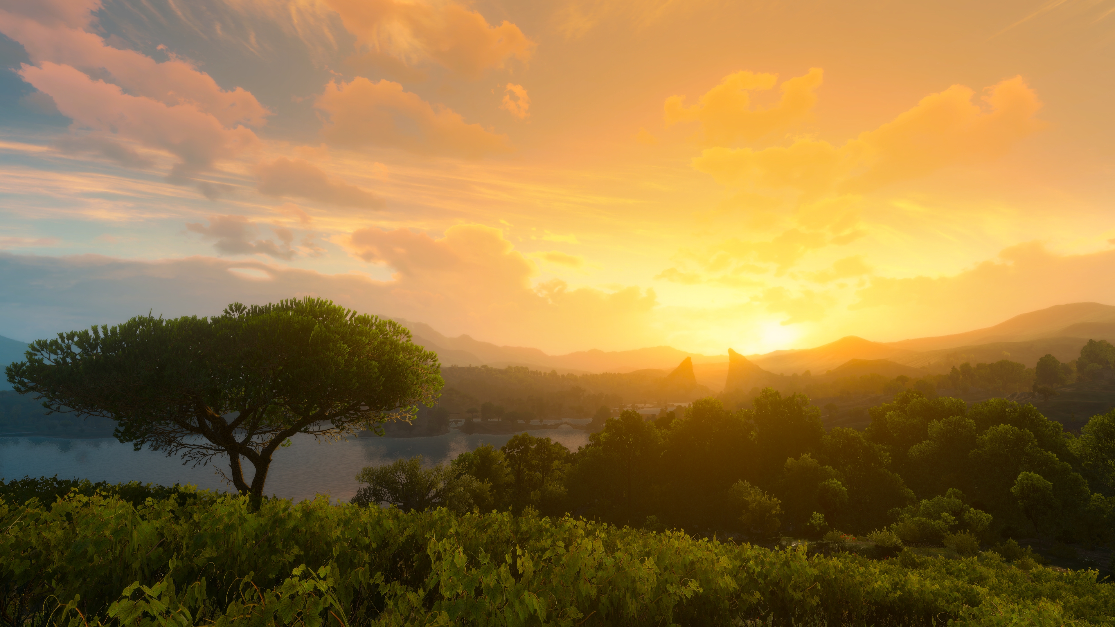 The Witcher 3 Wild Hunt PC Gaming Video Games The Witcher 3 Wild Hunt Blood And Wine Landscape 3840x2160
