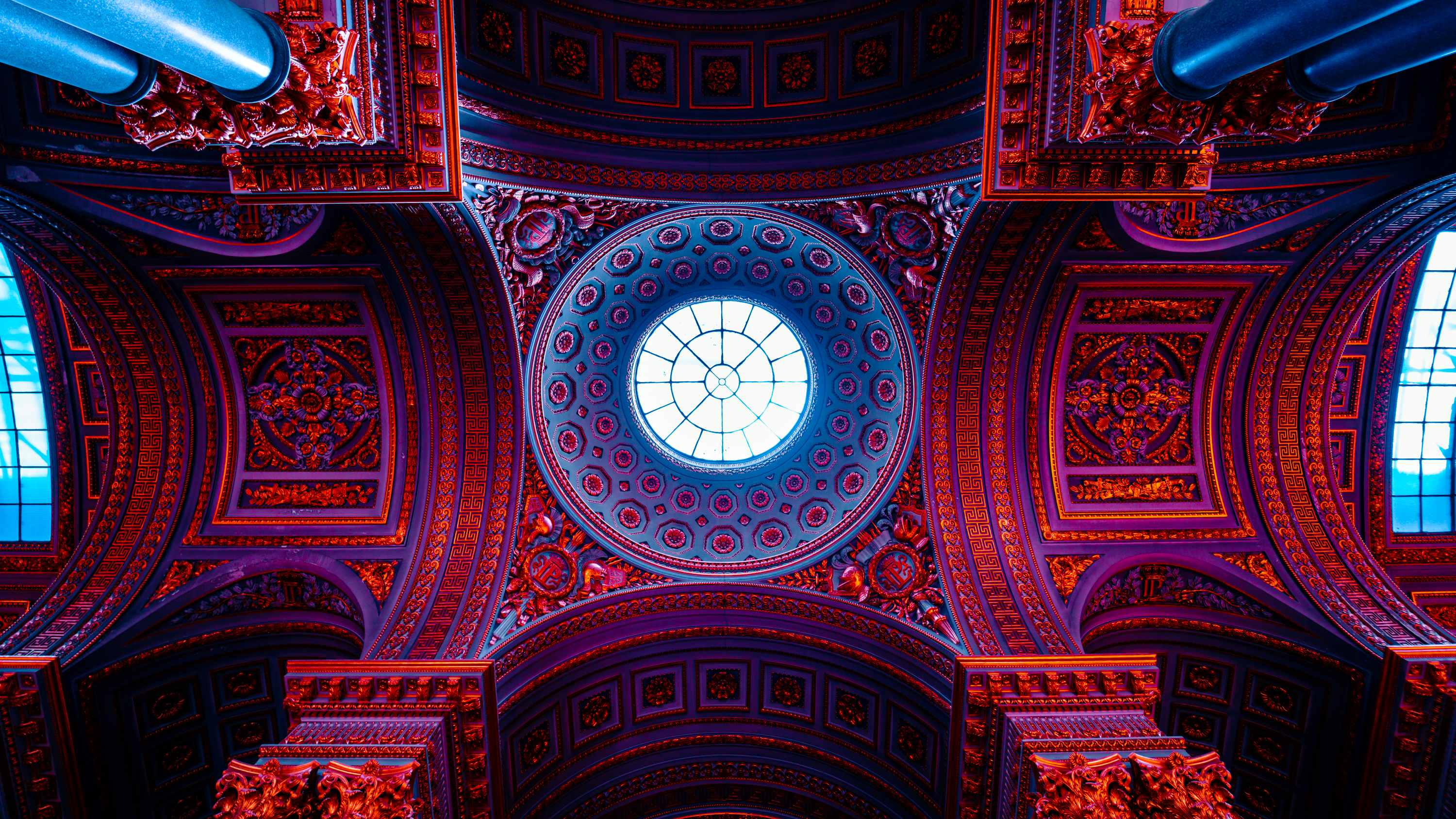 Photography Chateau De Versailles France Europe Church Interior Architecture 3000x1688