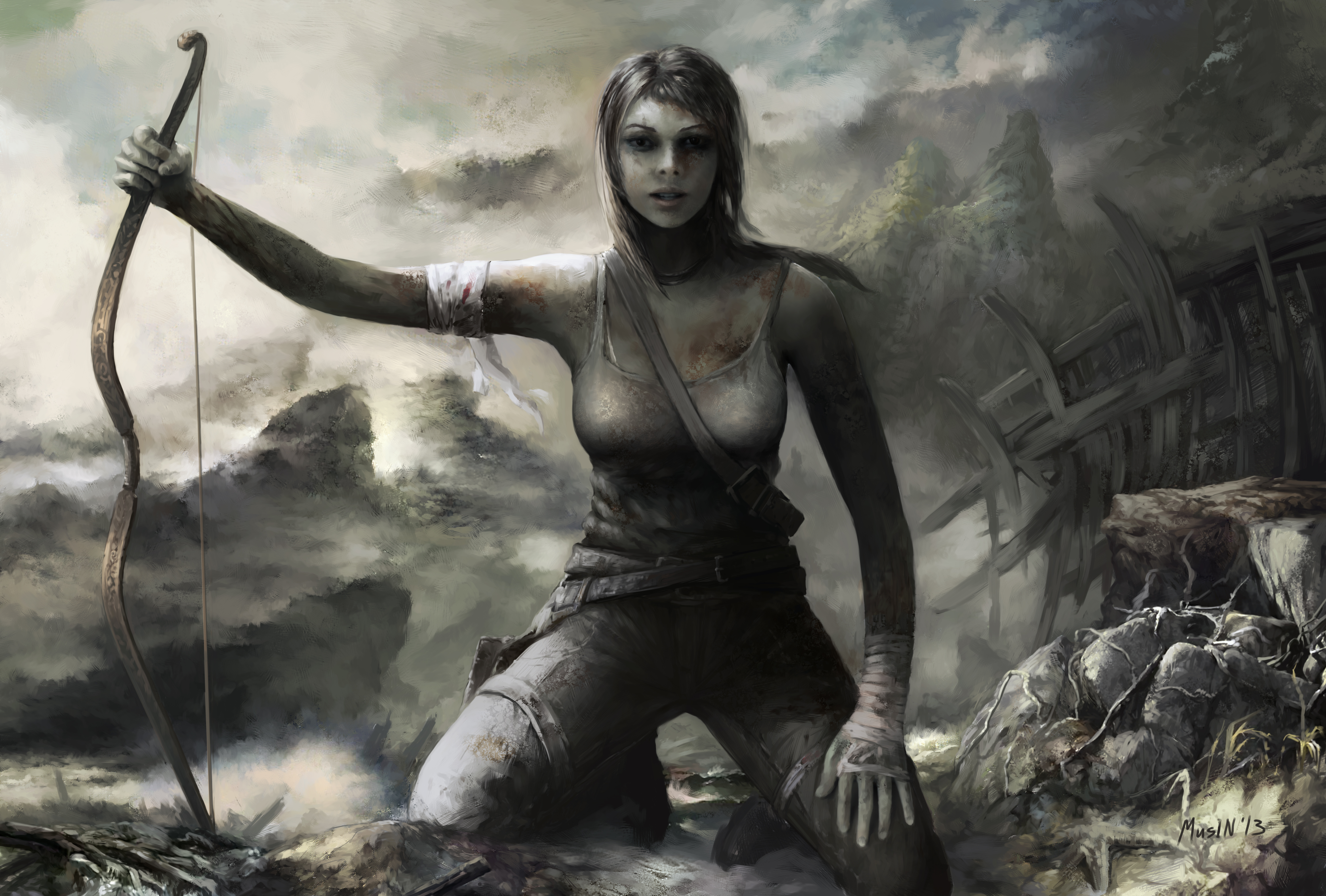 Video Game Tomb Raider 2013 6000x4056