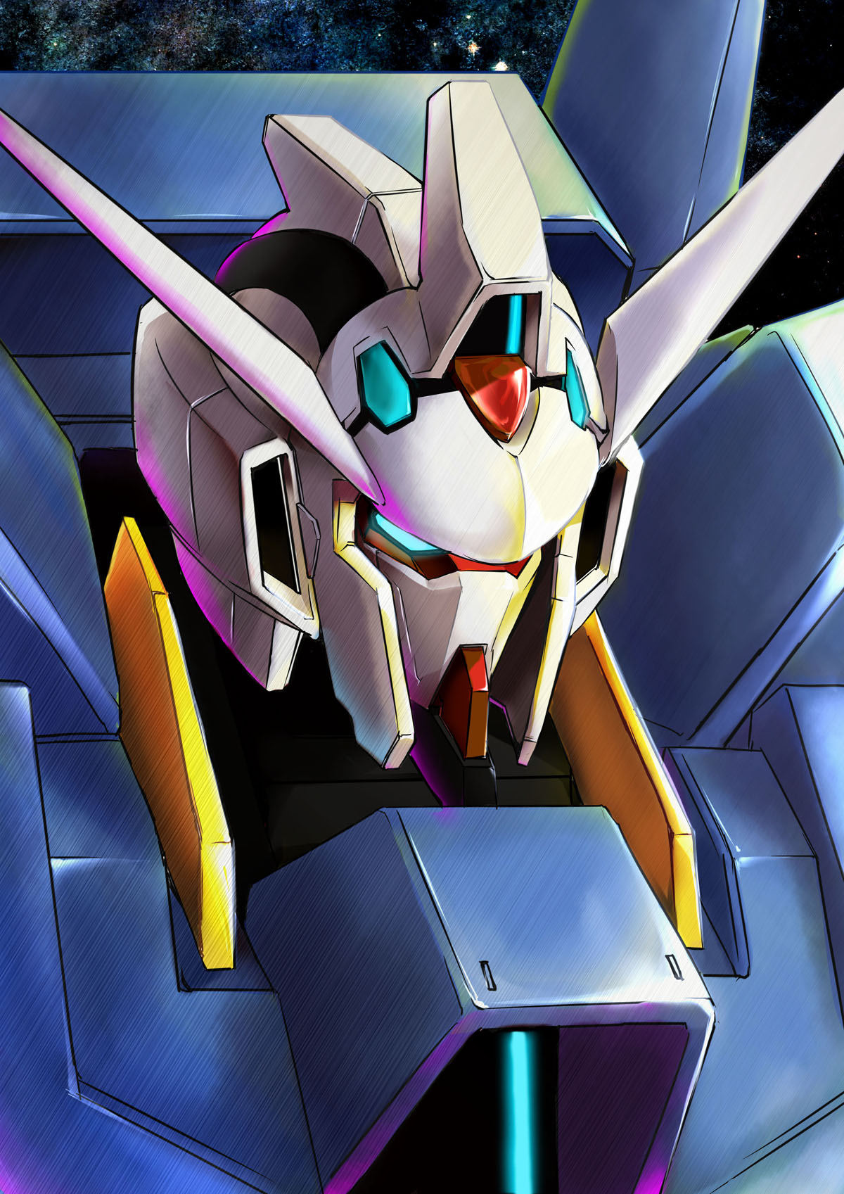 Anime Mechs Super Robot Taisen Gundam Mobile Suit Gundam AGE Artwork Digital Art Fan Art Gundam AGE  1200x1697