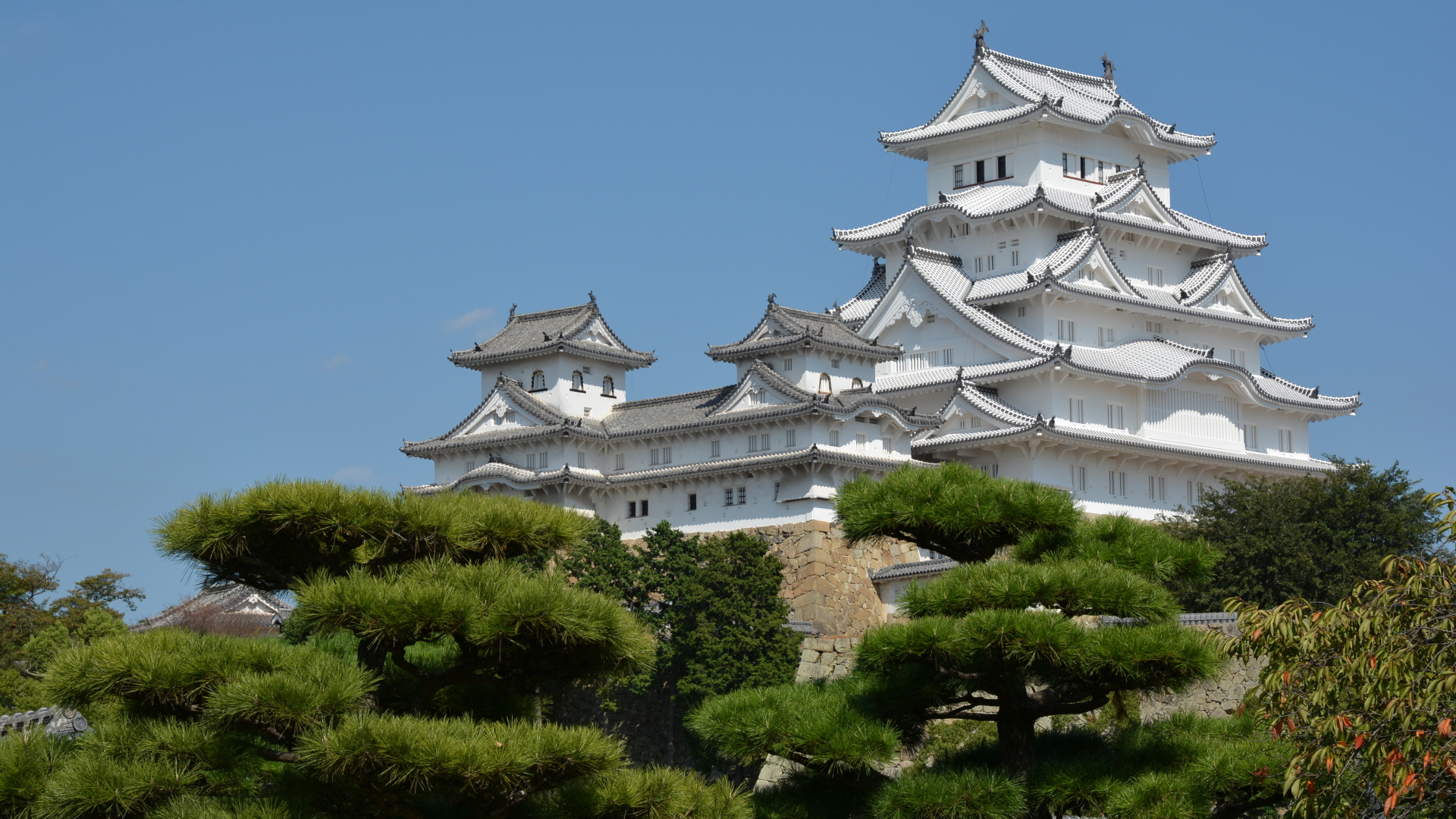 Castle Chinese Architecture Japan Architecture 1920x1080