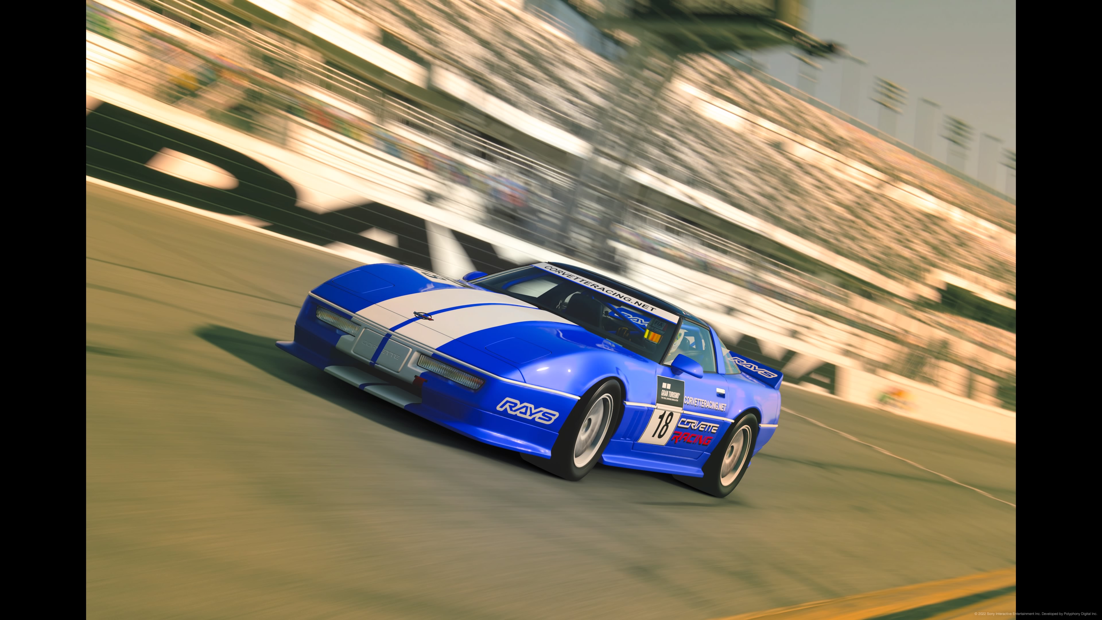 Car Race Cars Daytona Corvette Corvette Zr1 Photo Manipulation Gran Turismo Gran Turismo Sport Plays 3840x2160
