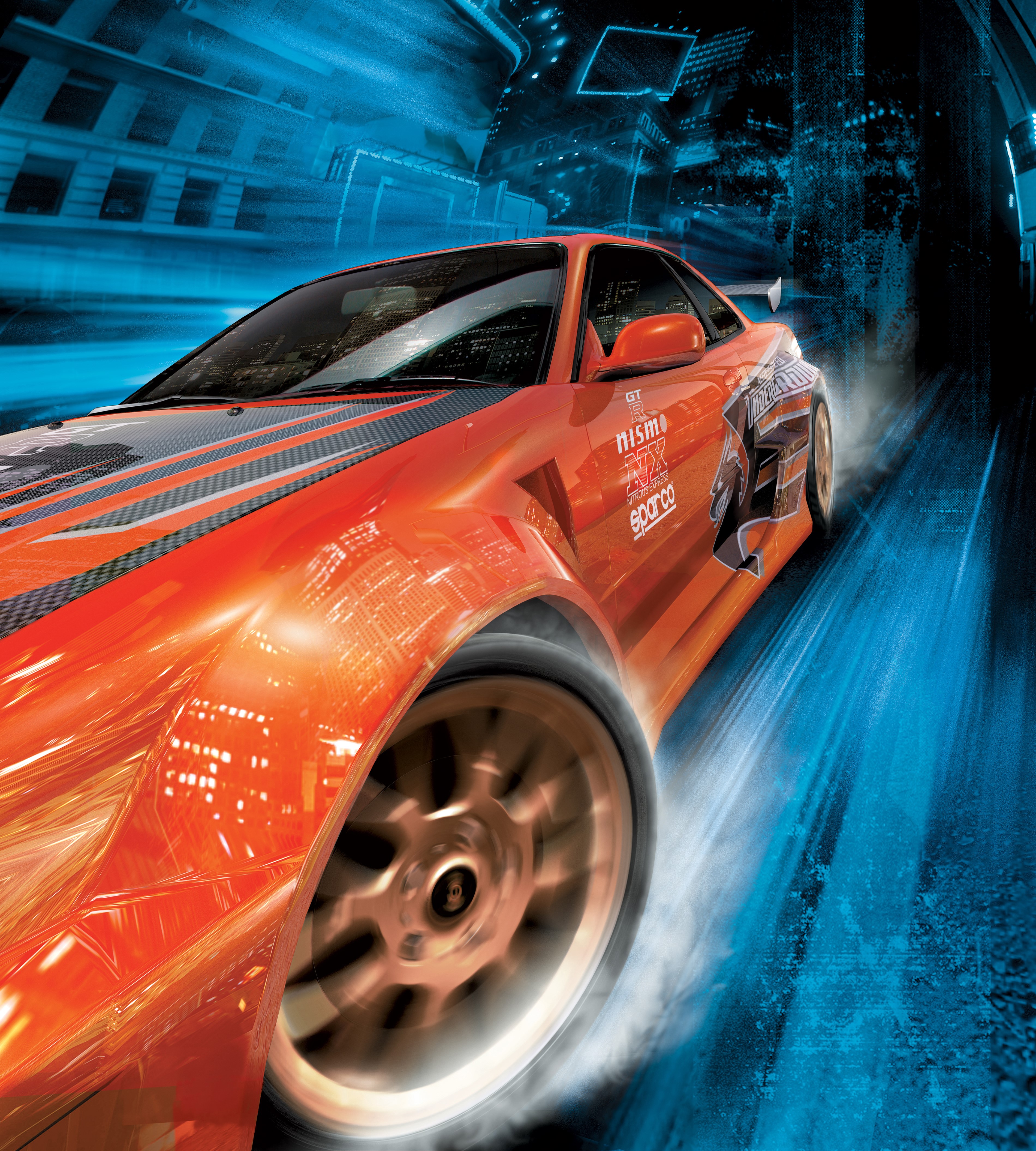 Need For Speed Underground Video Game Art Car Need For Speed Video Games Portrait Display 3800x4220