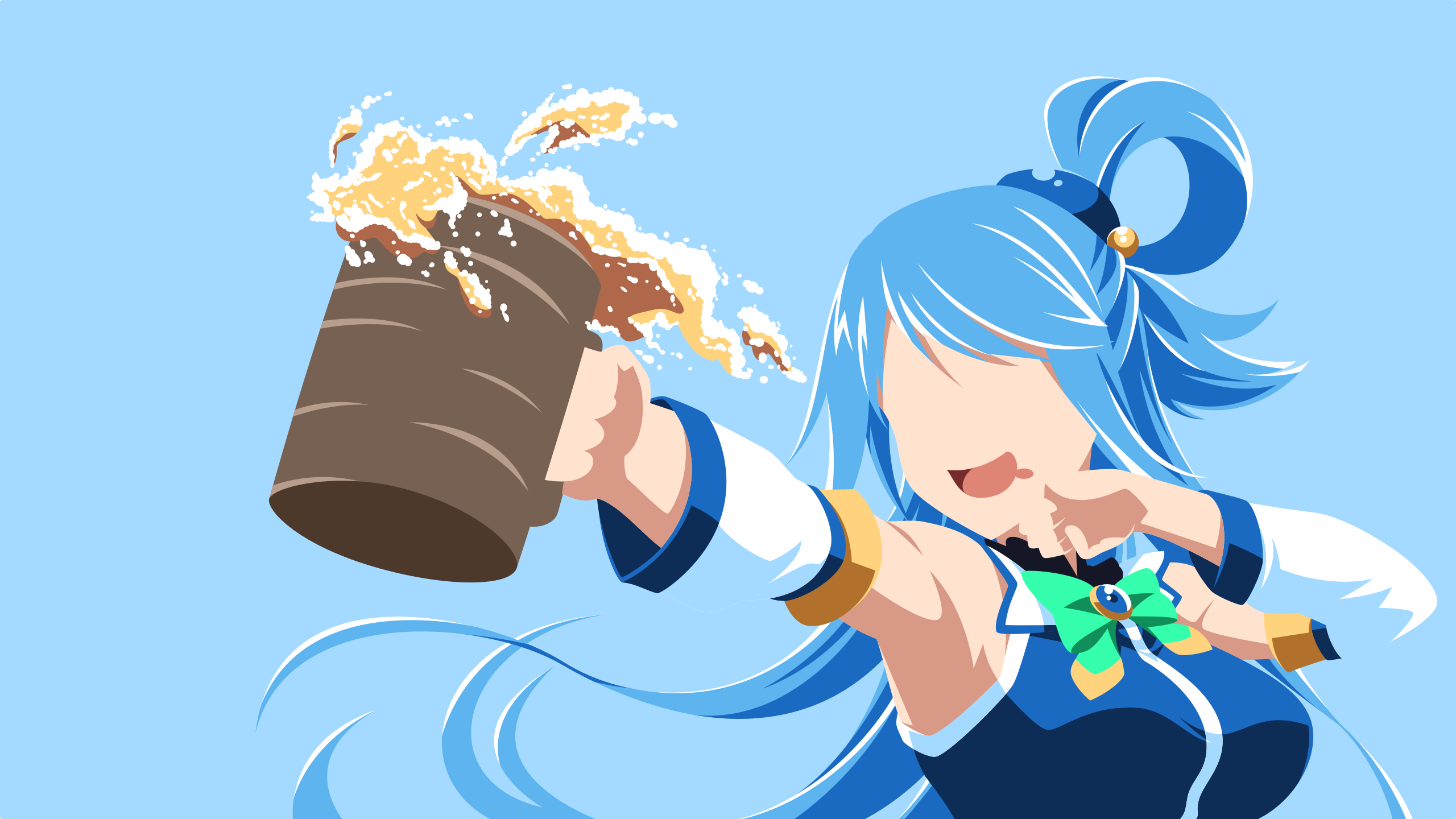 Aqua Konosuba 2560x1440