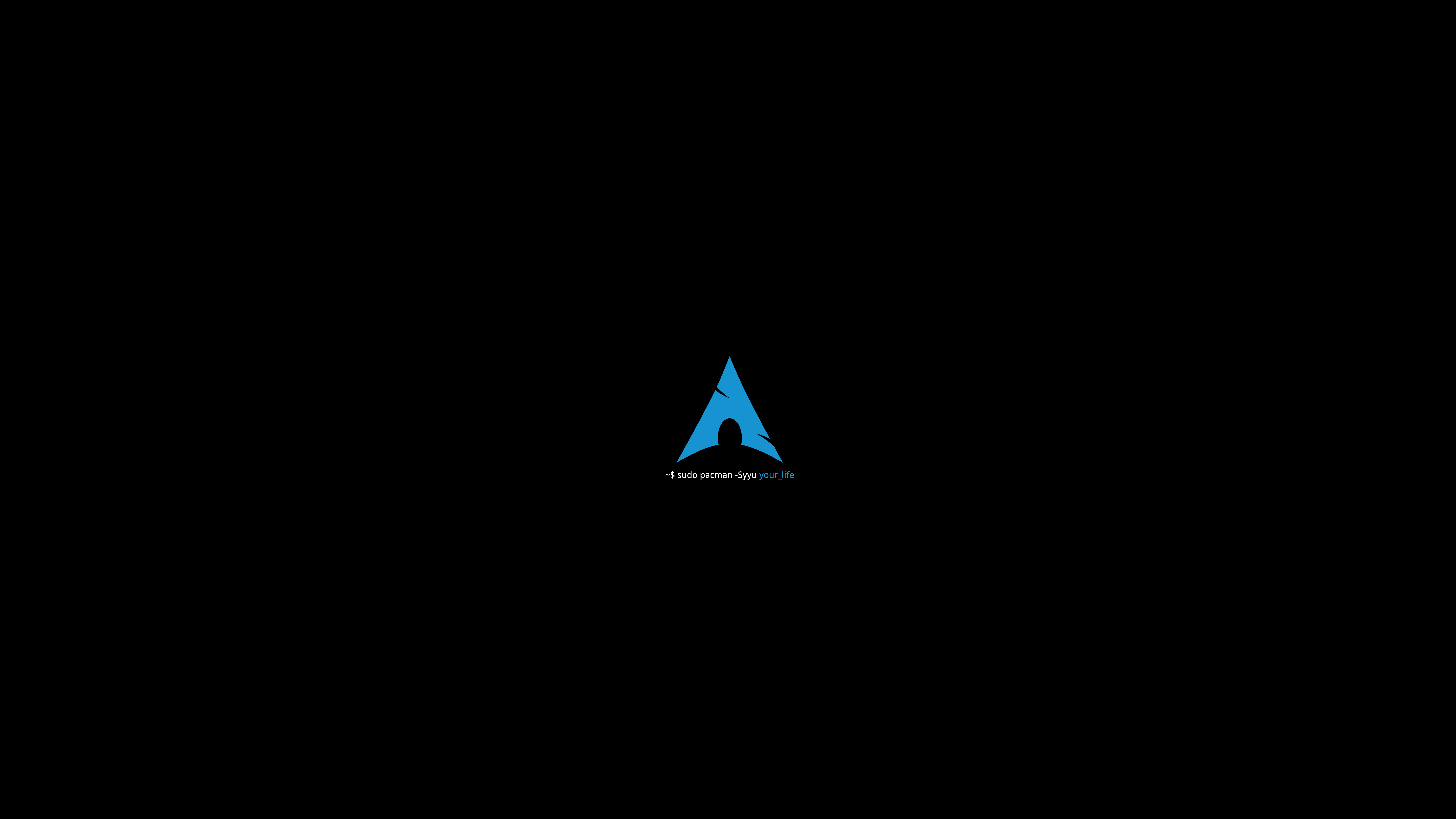 Arch Linux Linux Dark Background Arch Simple Background Logo Minimalism 8000x4500