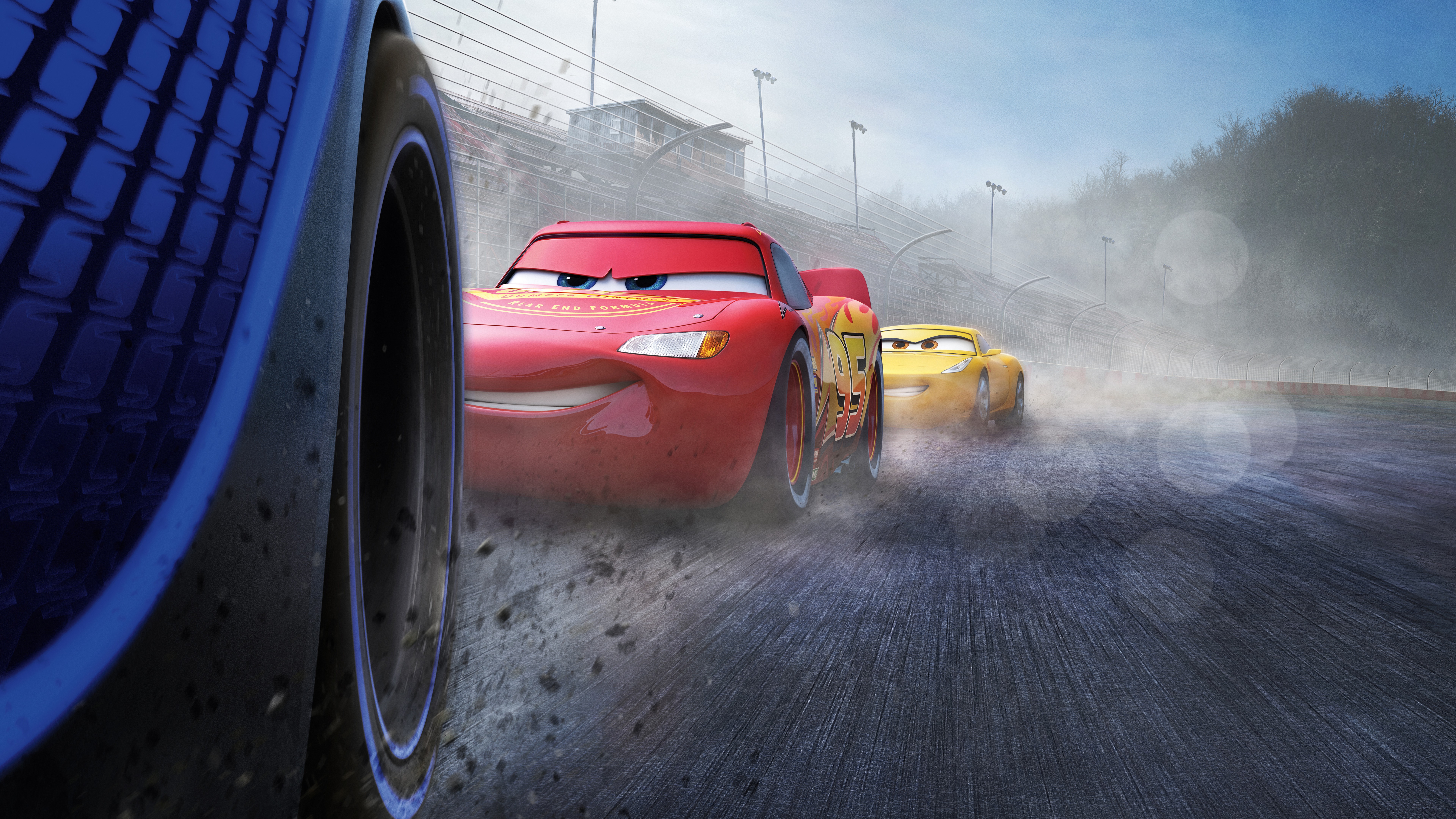 Car Cars 3 7680x4320