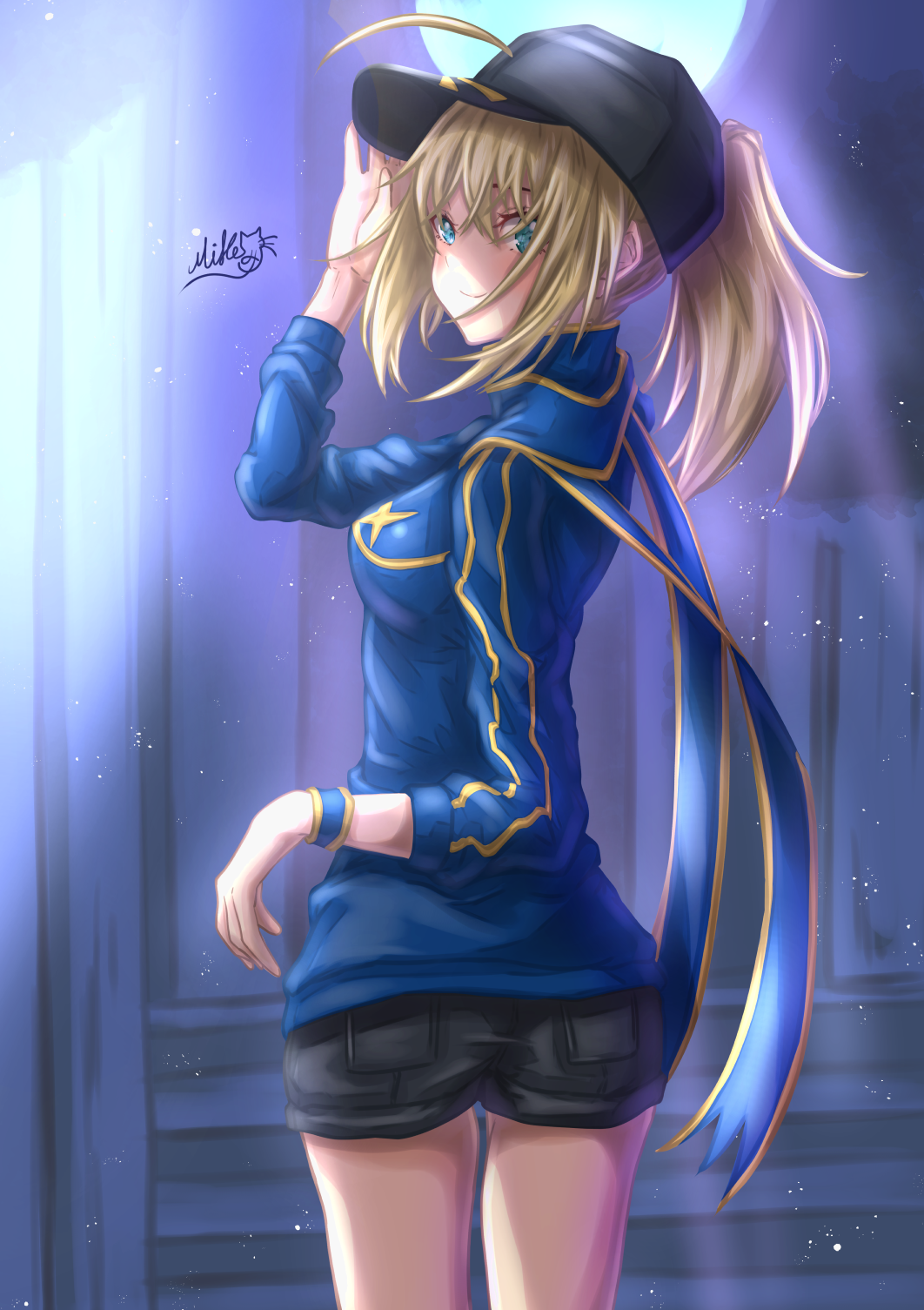Anime Anime Girls Fate Series Fate Grand Order Mysterious Heroine X Fate Grand Order Ponytail Blonde 1062x1505