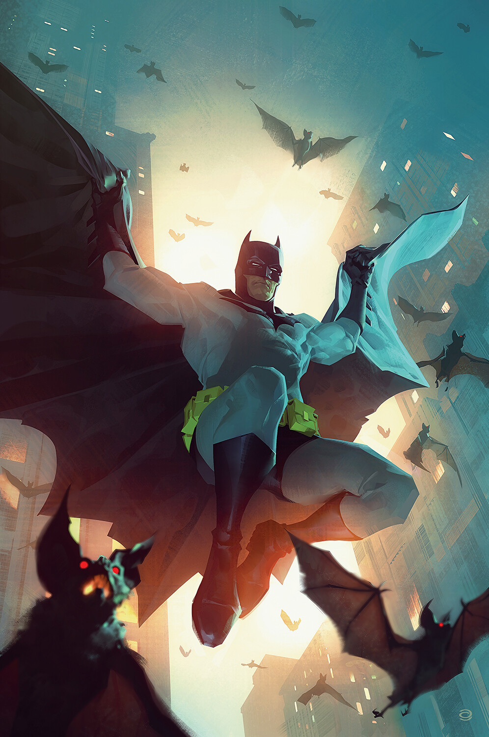 Alex Garner Artwork Comic Art Batman Superhero 996x1500