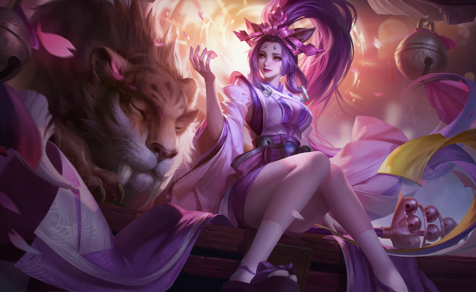 Arena Of Valor AOV Video Games Video Game Art Video Game Girls Video Game Characters Animals Petals  1920x1180