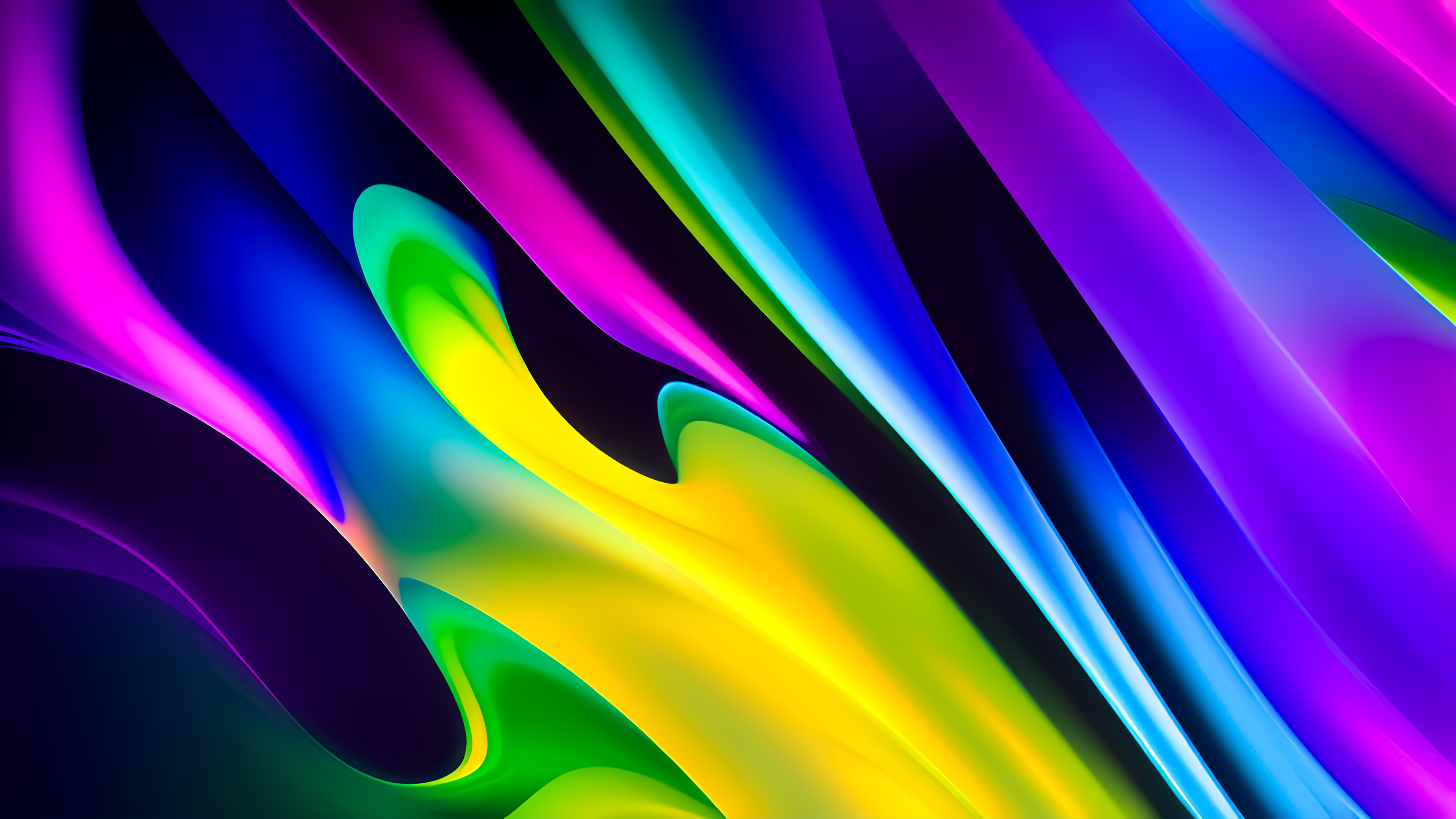 Digital Art Colorful Abstract 3840x2160