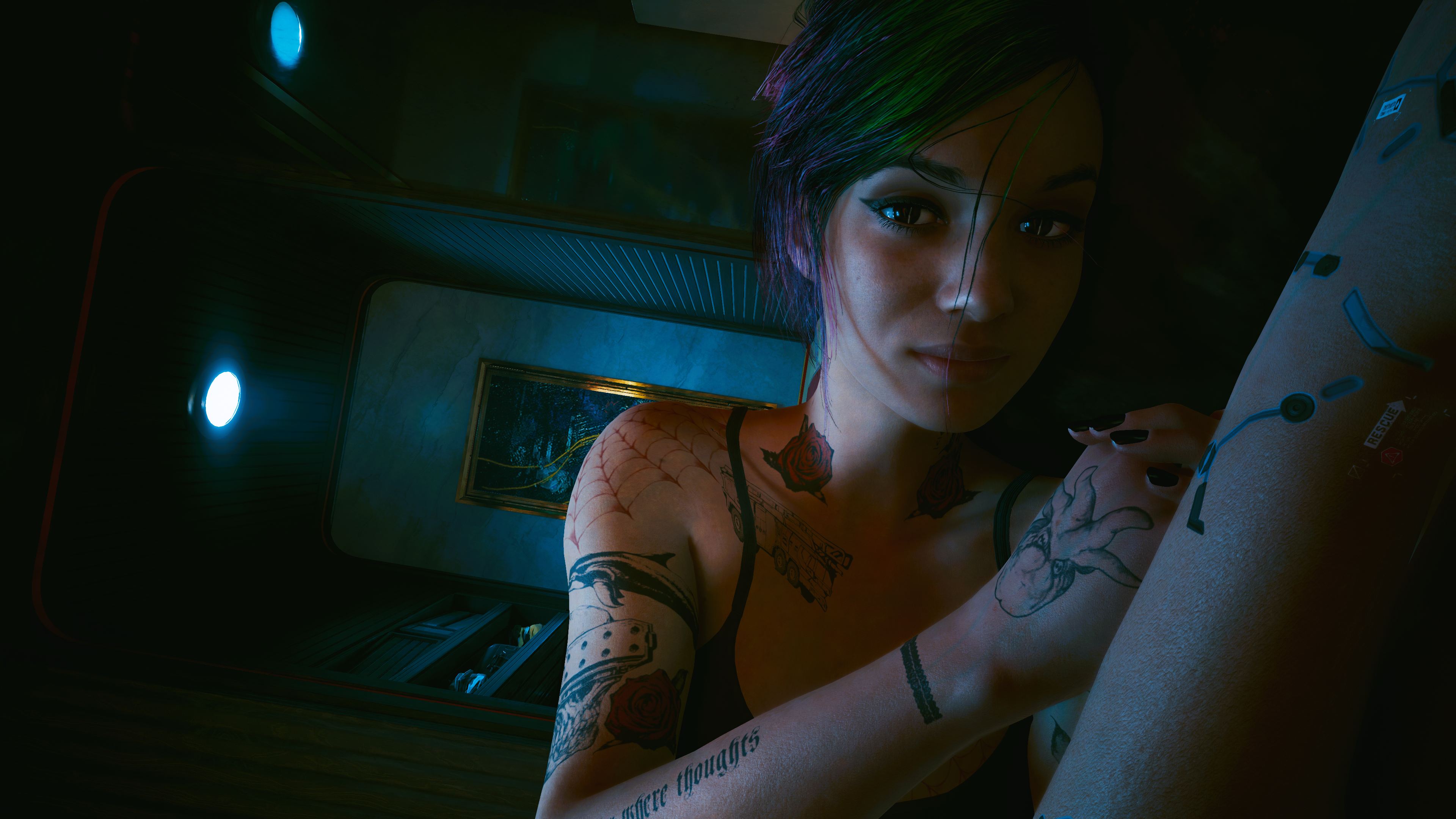 Cyberpunk Judy Cyberpunk 2077 3840x2160