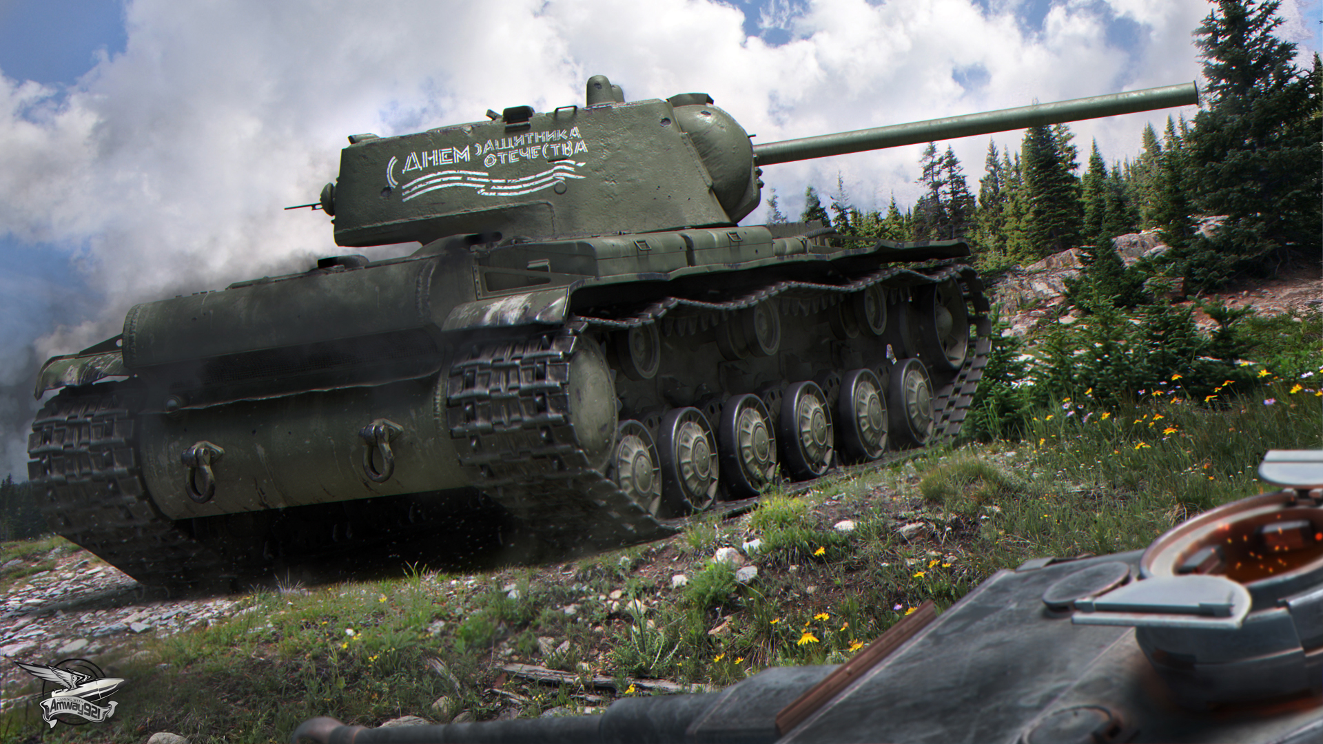 Tank KV 1 USSR 1920x1080
