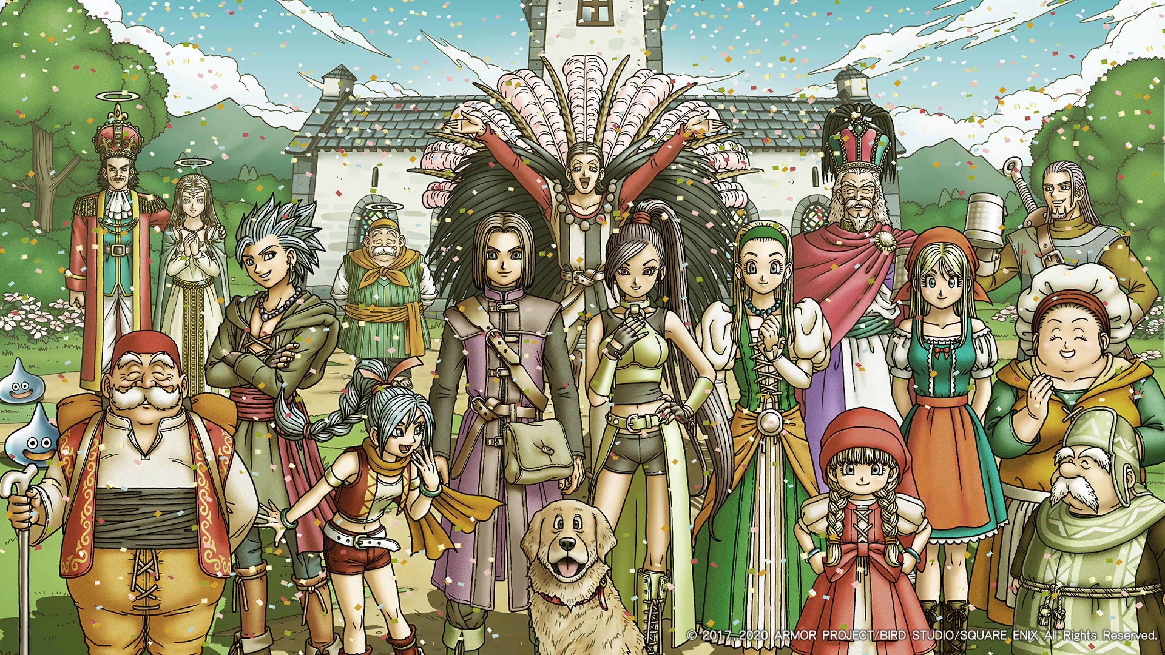 Dragon Quest Xi Echoes Of An Elusive Age Video Games Video Game Characters Anime Boys Anime Girls Ar 3840x2160