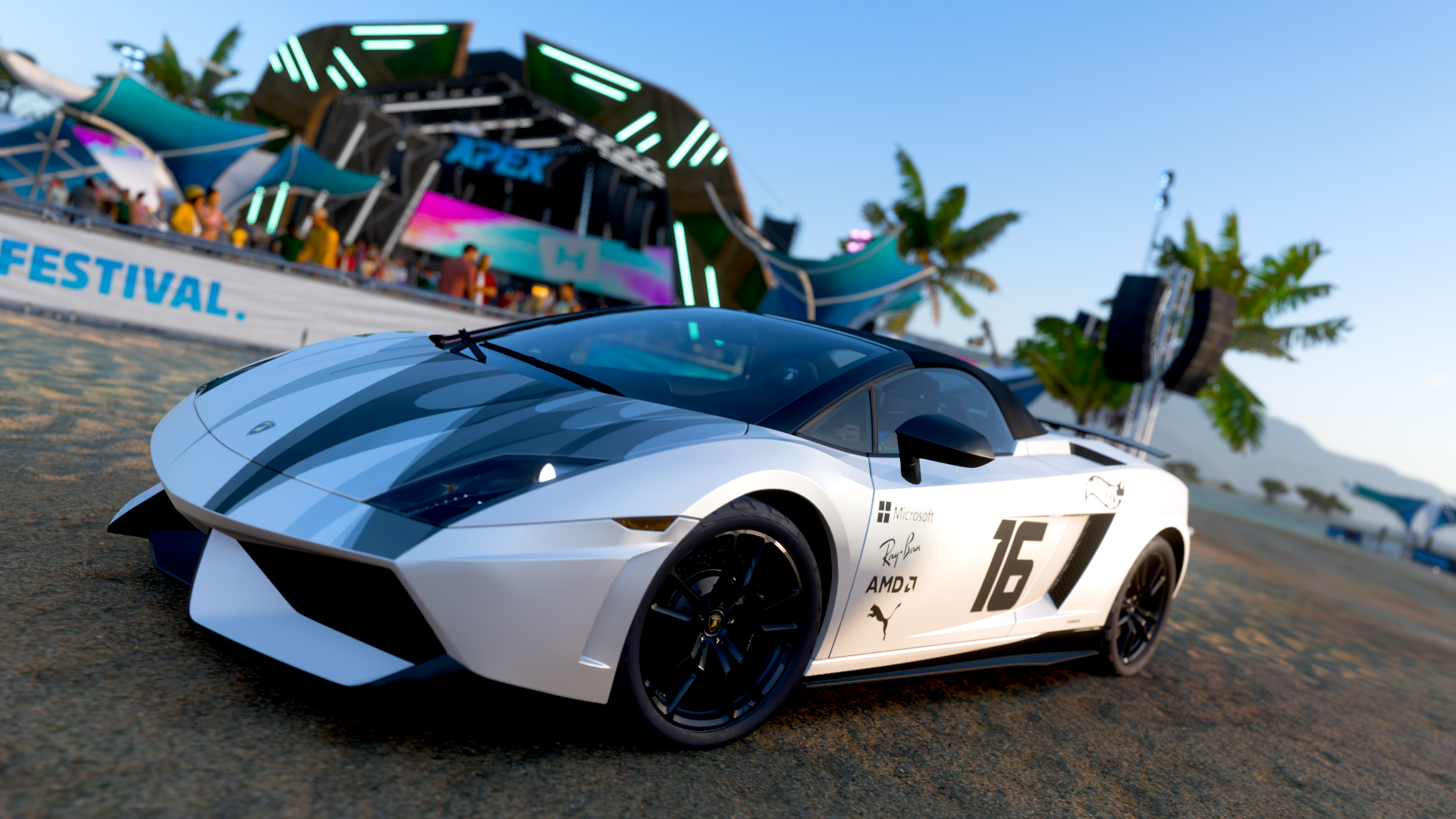 Video Games Forza Horizon 5 Race Cars Car CGi Crowd 1920x1080