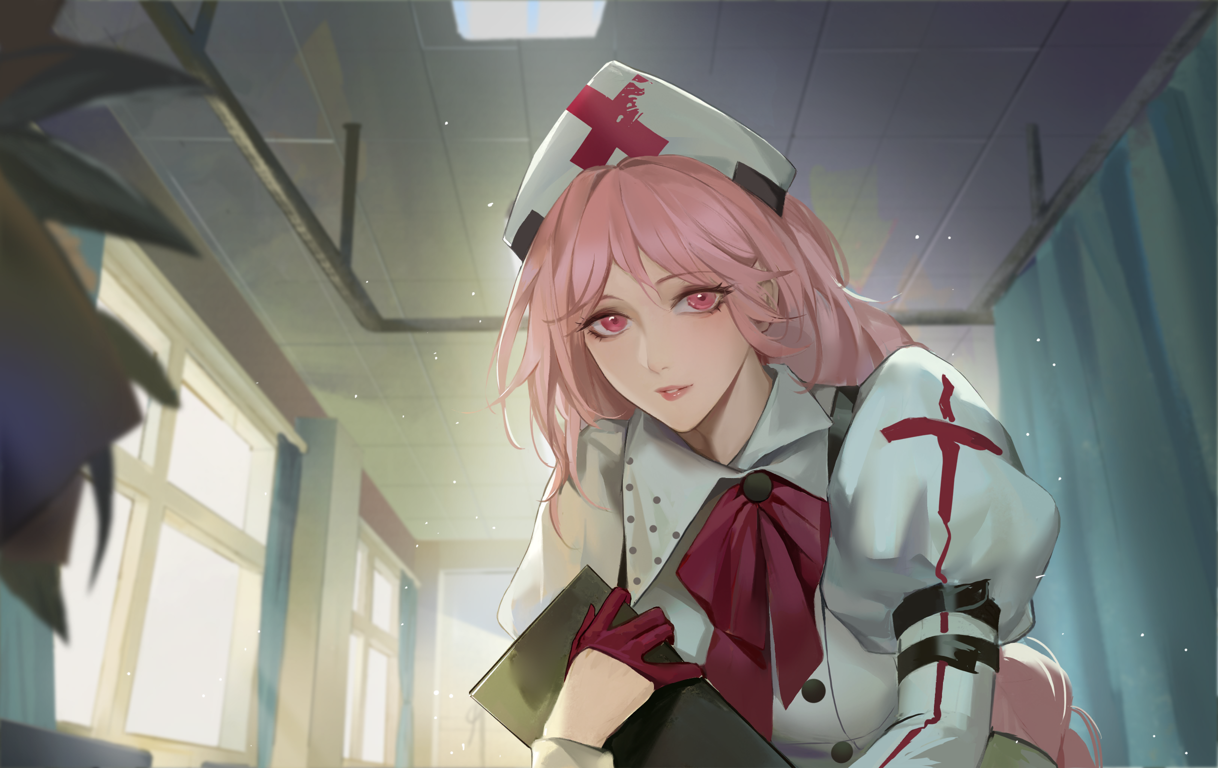 MBCC Path To Nowhere Video Games Anime Girls Anime Games Nurses Nurse Outfit Video Game Art Video Ga 2436x1536
