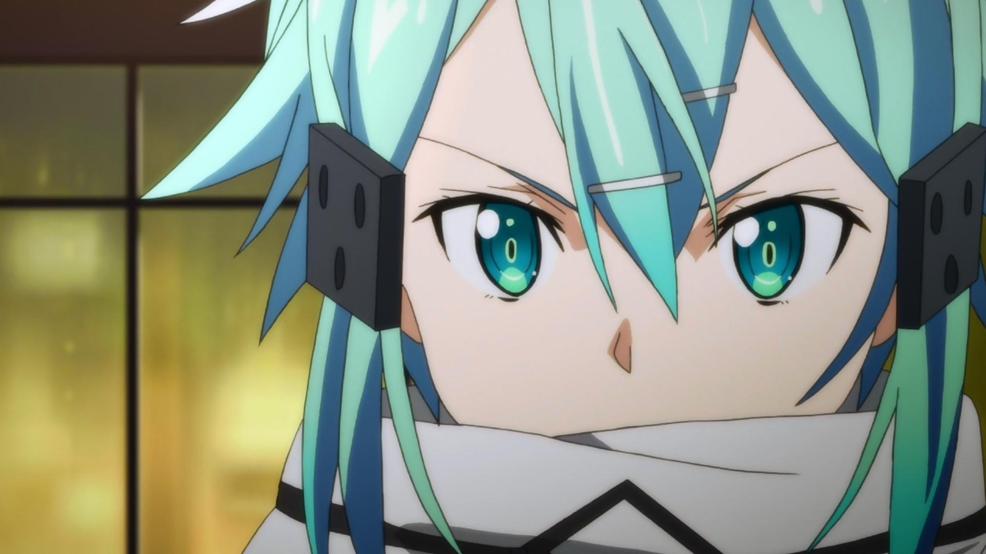 Anime Girls Anime Asada Shino Sword Art Online Anime Screenshot 1920x1080