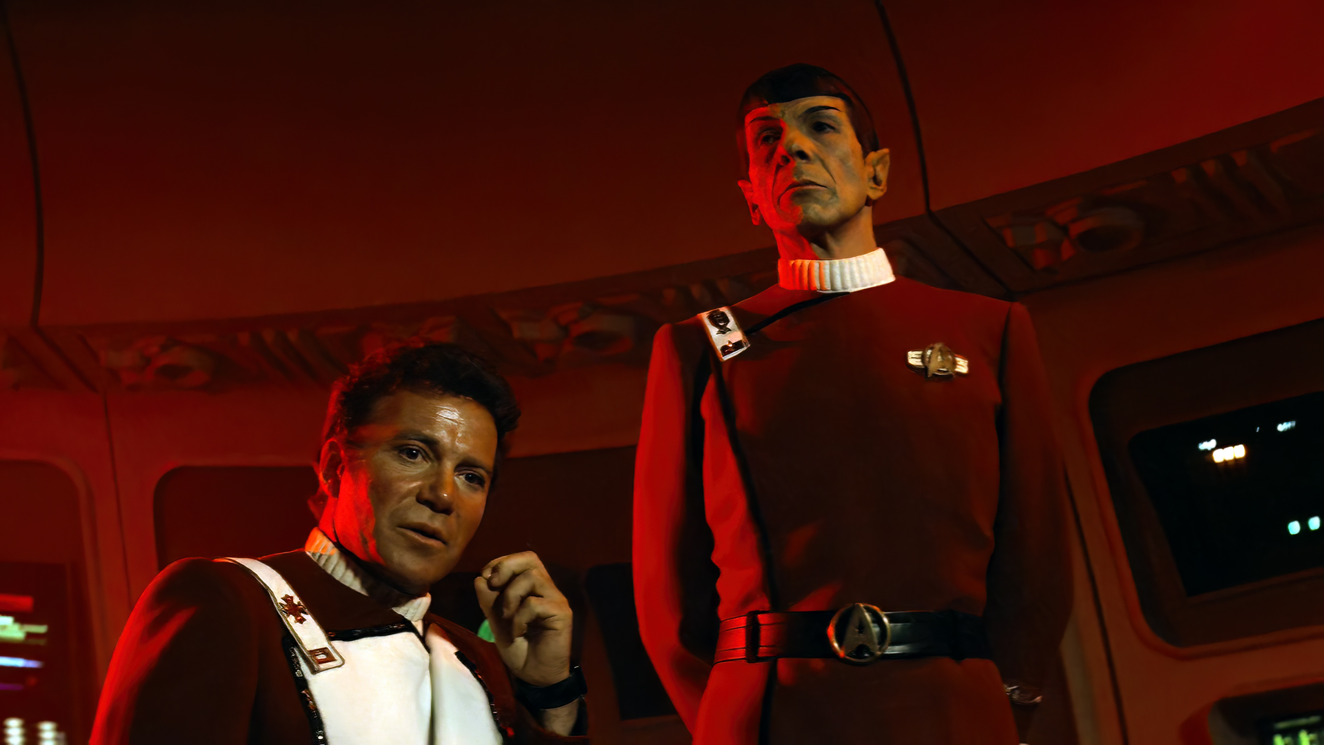 Star Trek Ii The Wrath Of Khan Movies Film Stills Spock James T Kirk Leonard Nimoy William Shatner A 1920x1080