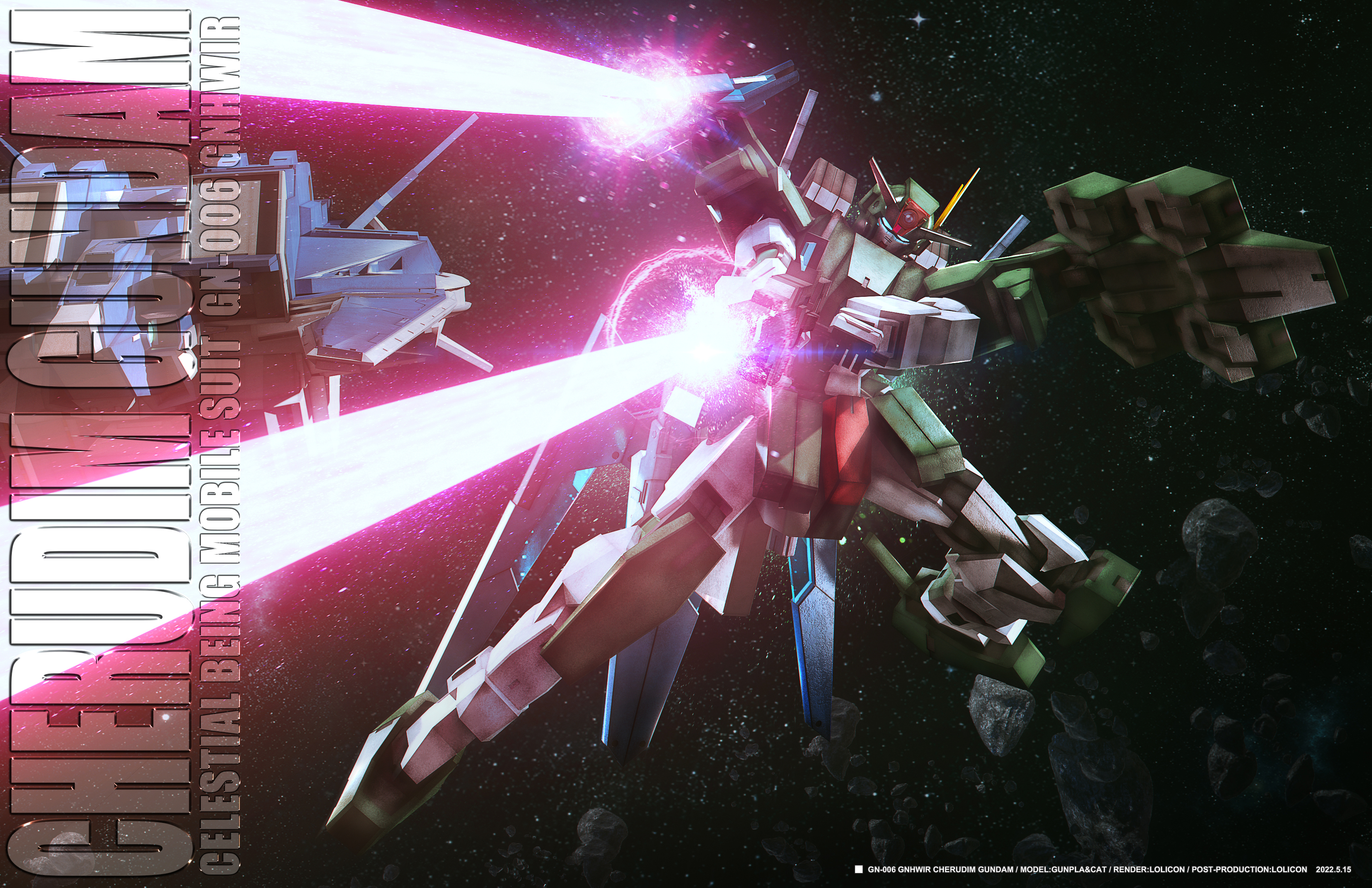 Cherudim Gundam Anime Mechs Gundam Mobile Suit Gundam 00 Super Robot Taisen Artwork Digital Art Fan  3477x2250