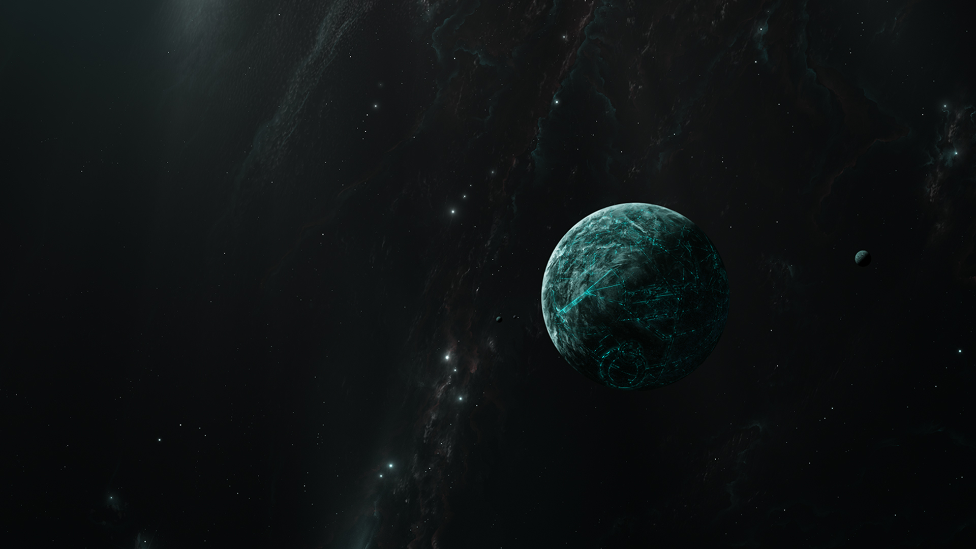 Starkiteckt 3D Space Galaxy Planet 1920x1080