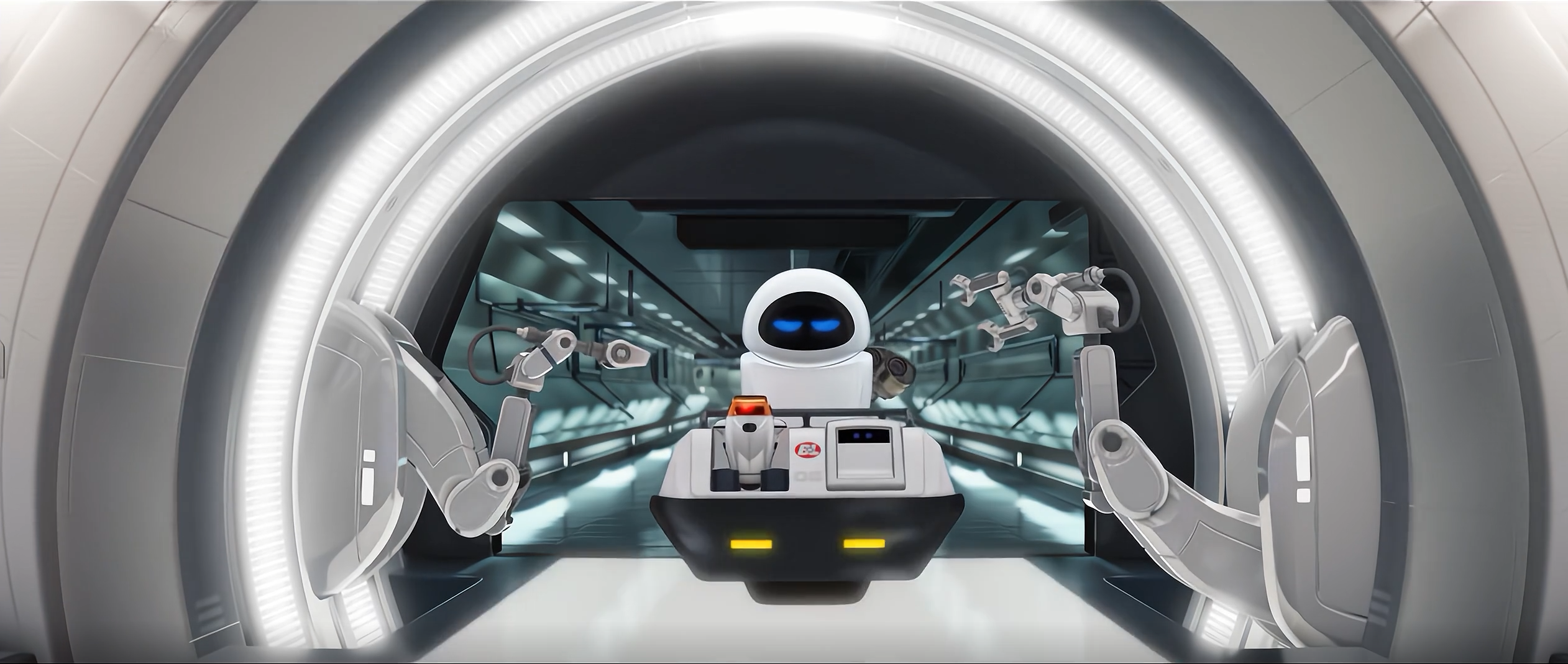 WALL E EVE Screen Shot Pixar Animation Studios Movies Disney 3D CGi 2523x1069