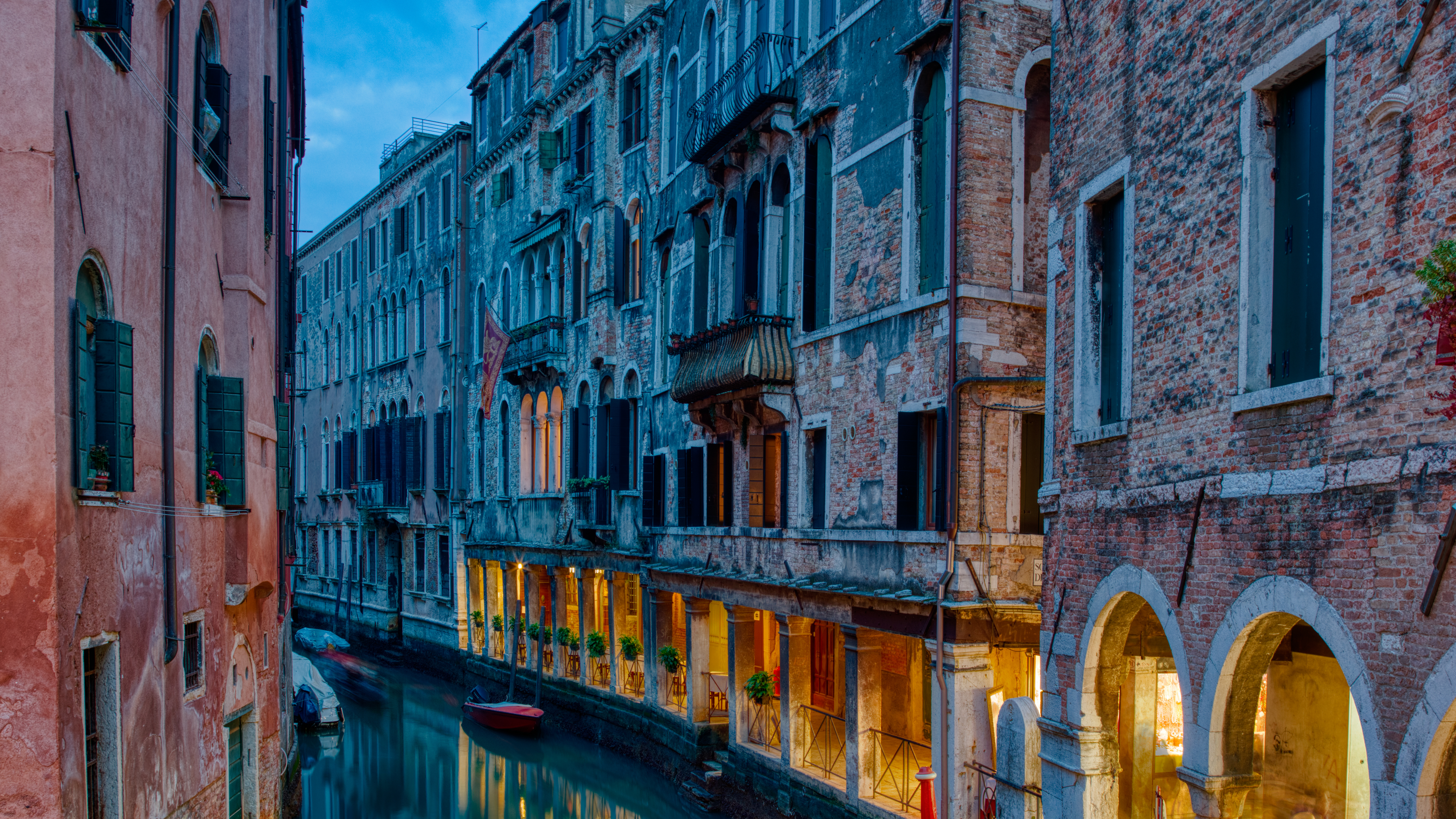 Trey Ratcliff Photography Building Water Boat Italy Venice 7680x4320