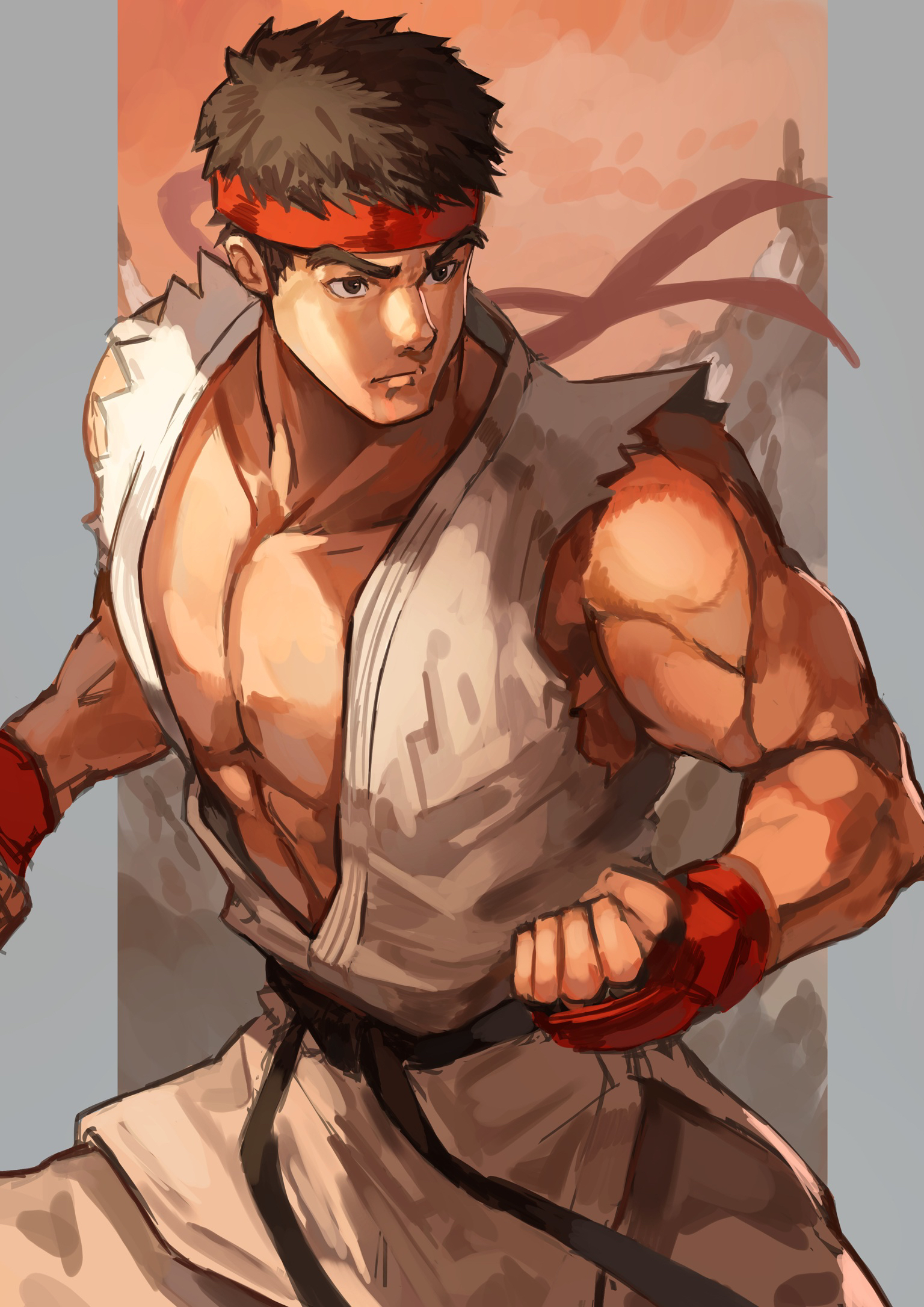 1153233 anime Ryu Street Fighter screenshot computer wallpaper  fictional character  Rare Gallery HD Wallpapers