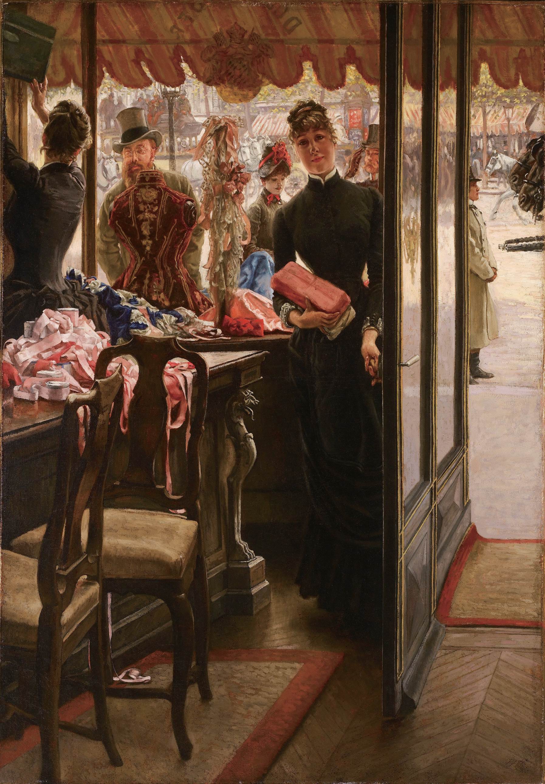 Oil On Canvas Oil Painting James Tissot Women Men Looking At Viewer Hat Clothes Artwork Classical Ar 1794x2581