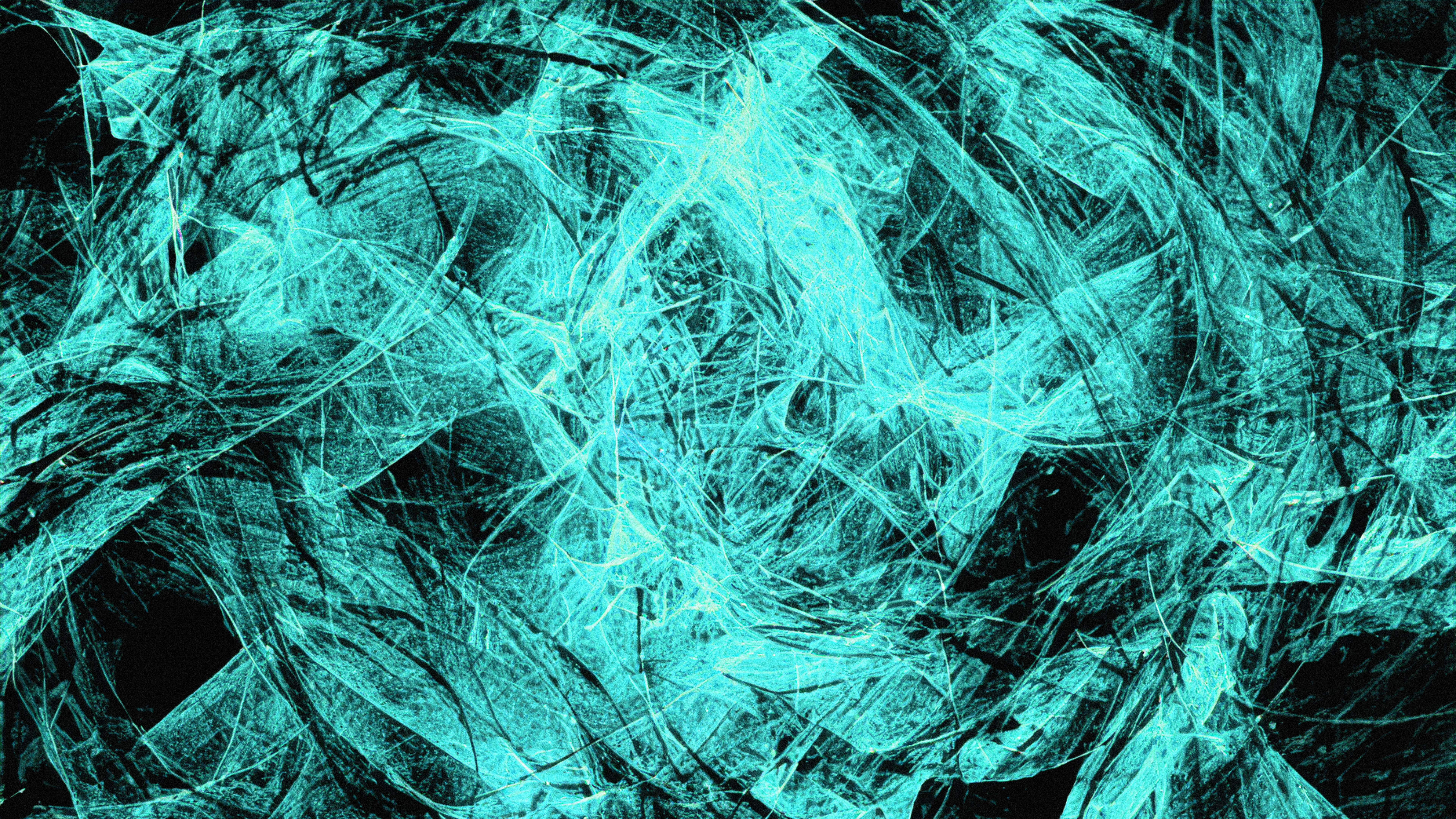 Abstract Dark Simple Background Minimalism Light Blue 7680x4320