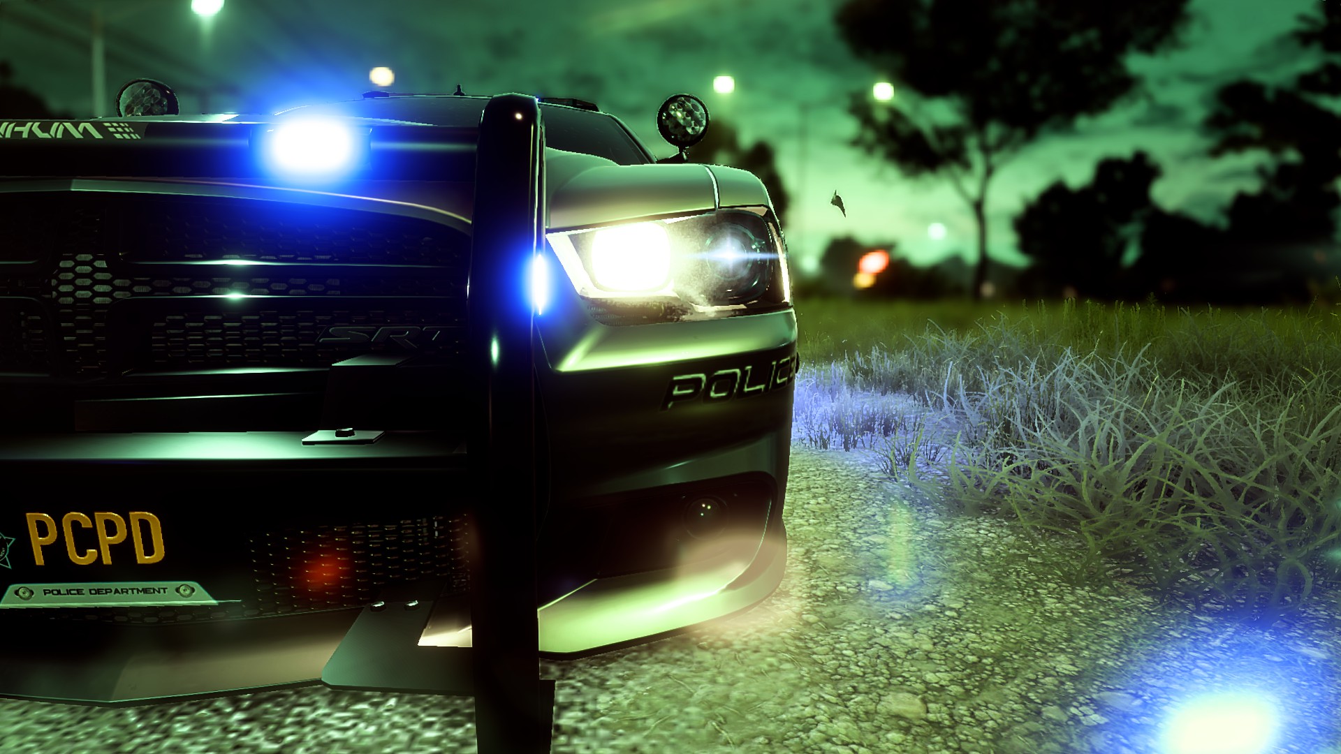 Need For Speed Heat Car Tuning Dodge Charger Police Cars Night Runner 1920x1080