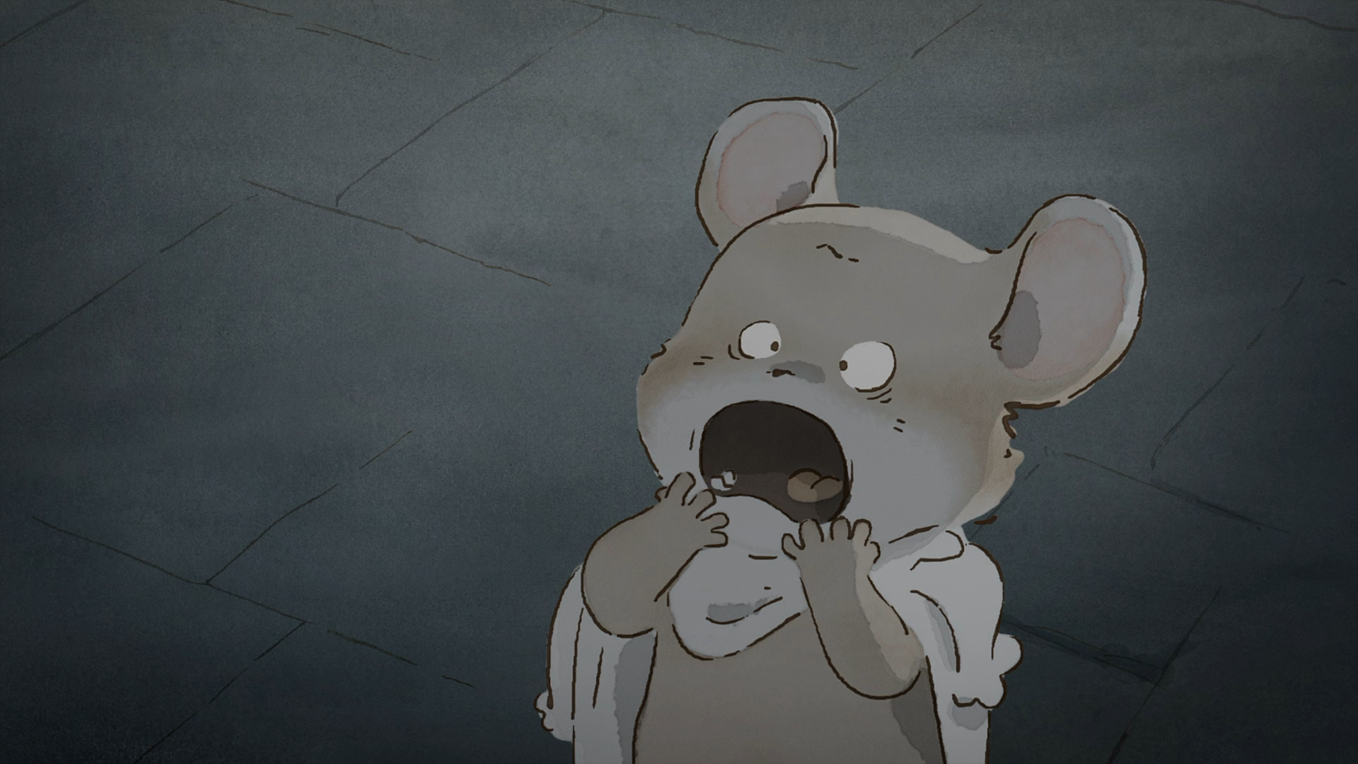 Ernest Celestine French Animated Film Watercolor Style 1920x1080