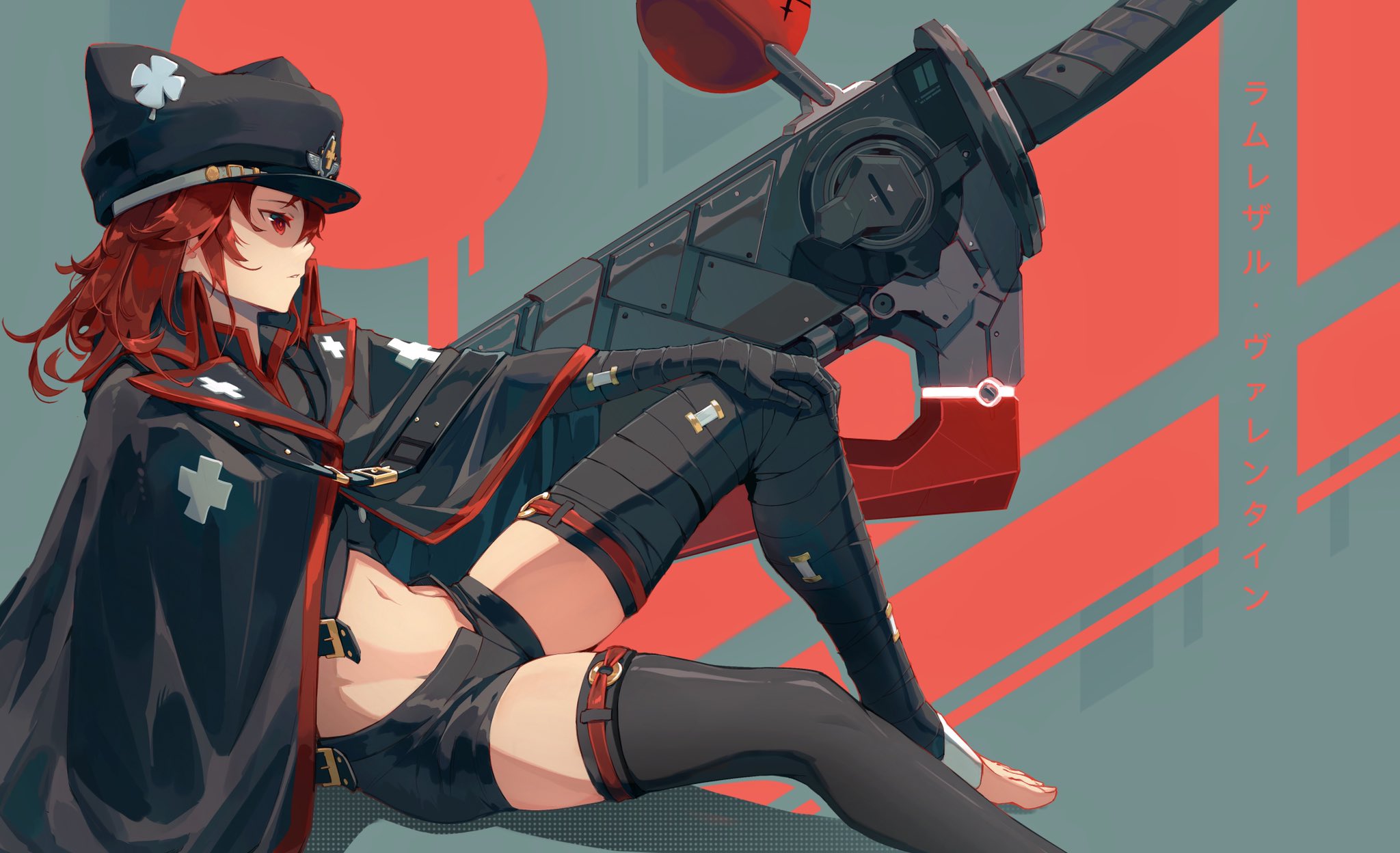 Anime Girls Fighting Games Guilty Gear Strive Guilty Gear Hat Redhead Red  Eyes Wallpaper - Resolution:2048x1248 - ID:1355989 