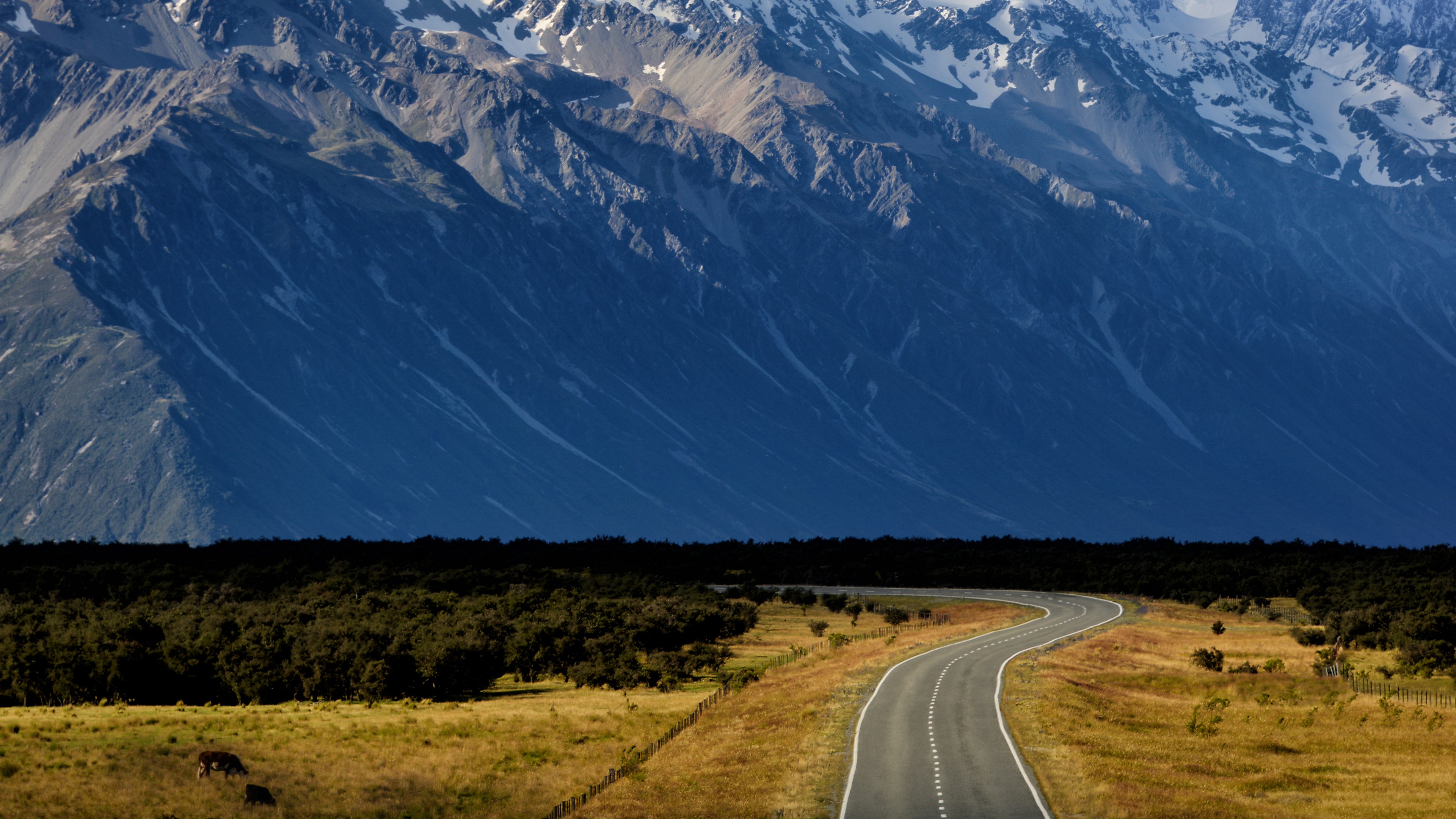 Trey Ratcliff Photography Landscape New Zealand Nature Road Mountains 3840x2160
