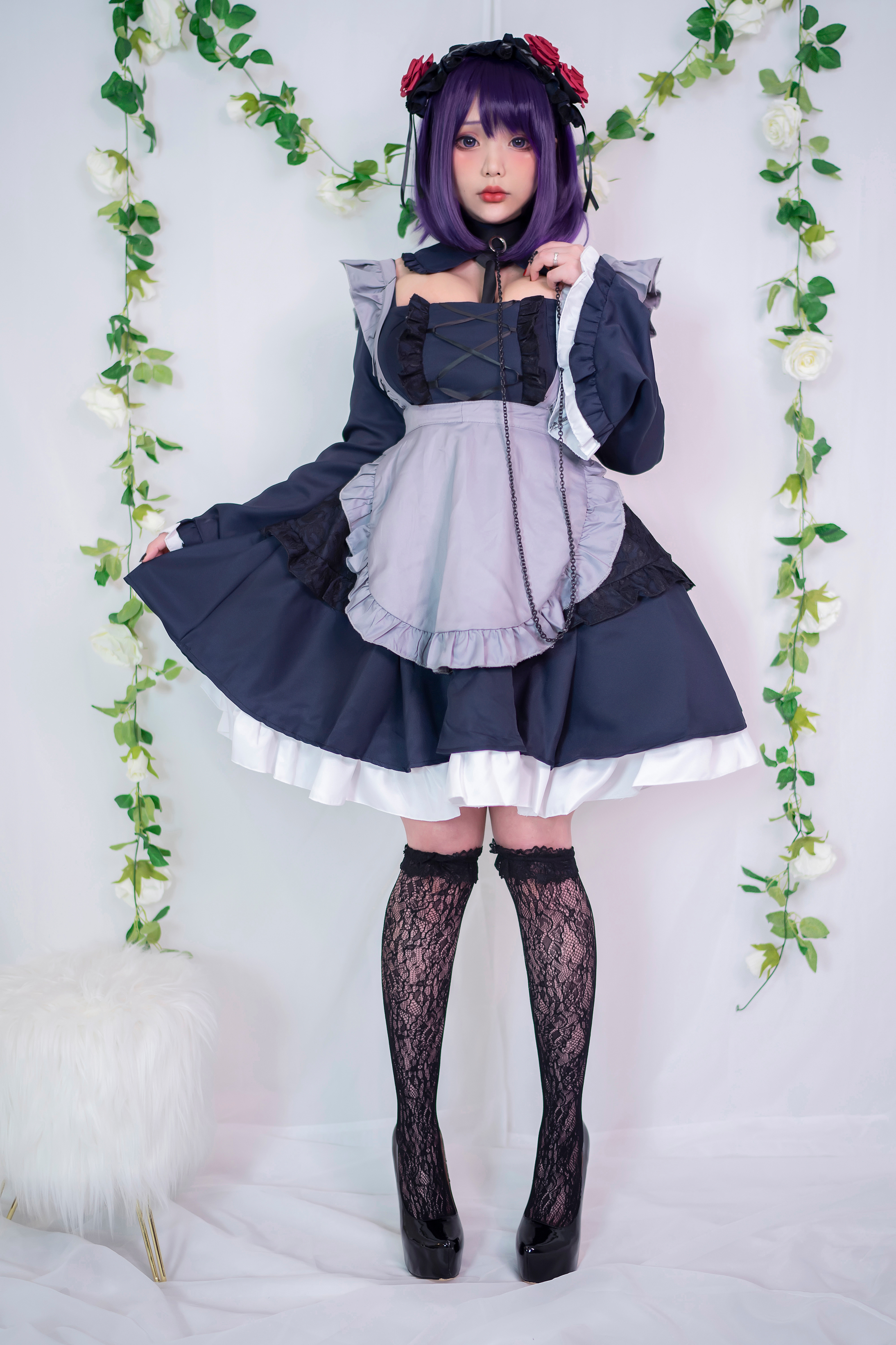 Women Model Asian Cosplay Kitagawa Marin Sono Bisque Doll Wa Koi Wo Suru Anime Anime Girls Gothic Lo 2493x3740