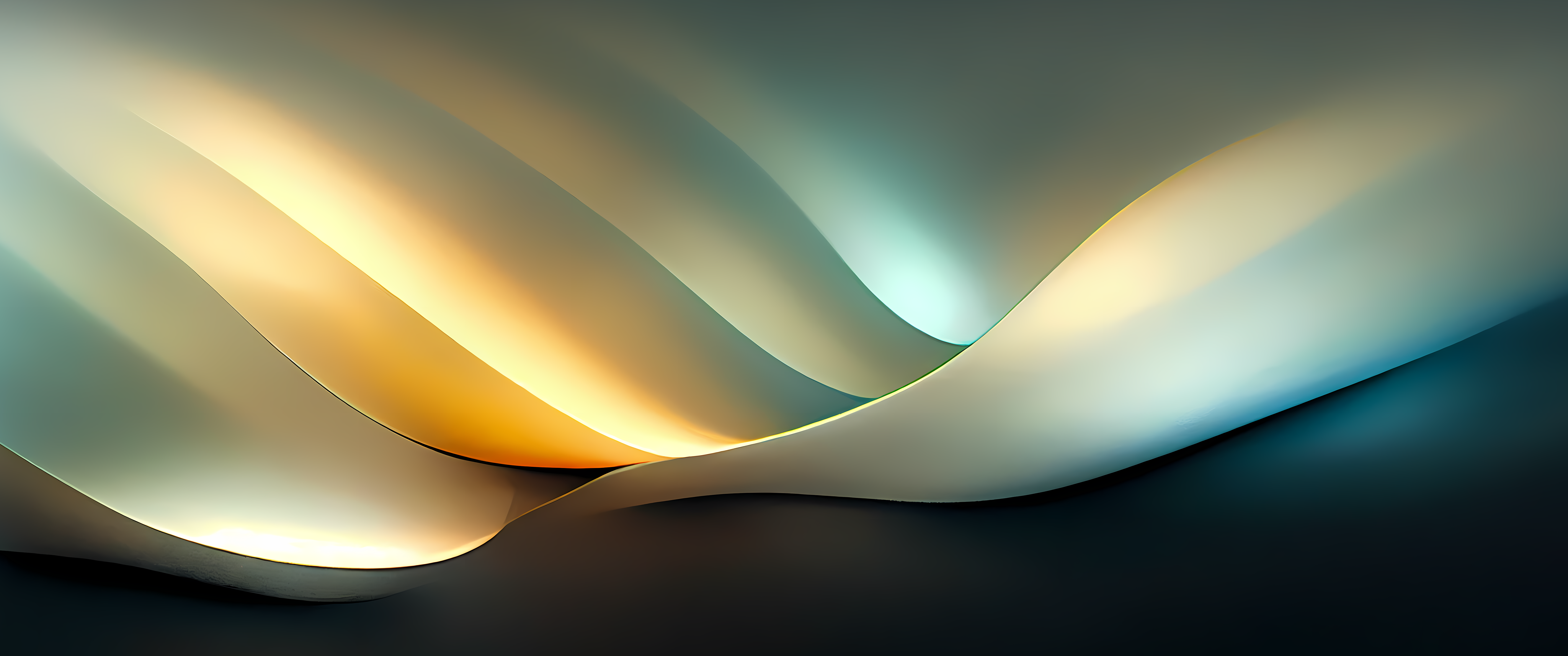 Ai Art Abstract Minimalism Wide Image Ultrawide Curved 6880x2880