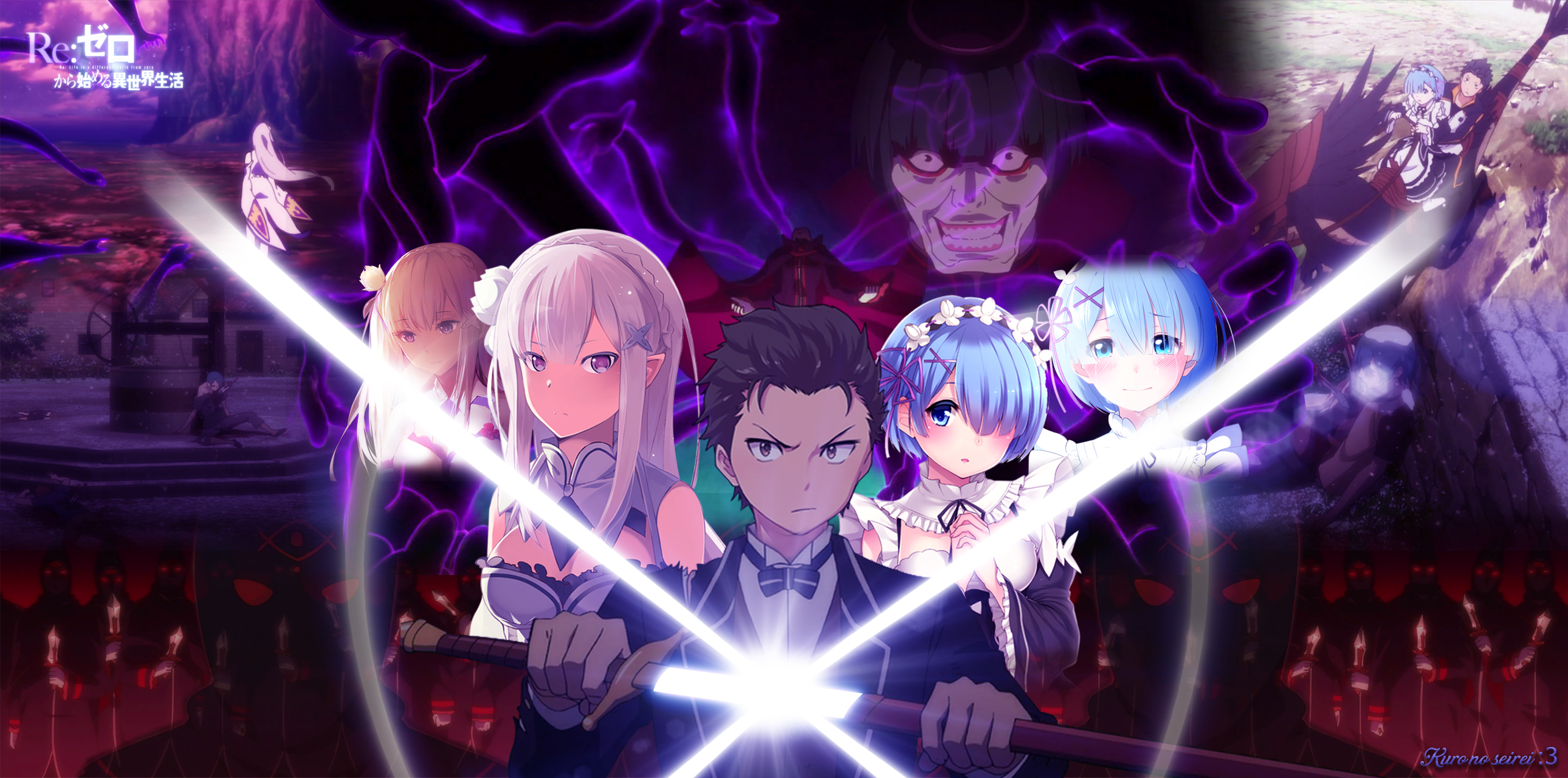Anime Re ZERO Starting Life In Another World  2580x1280