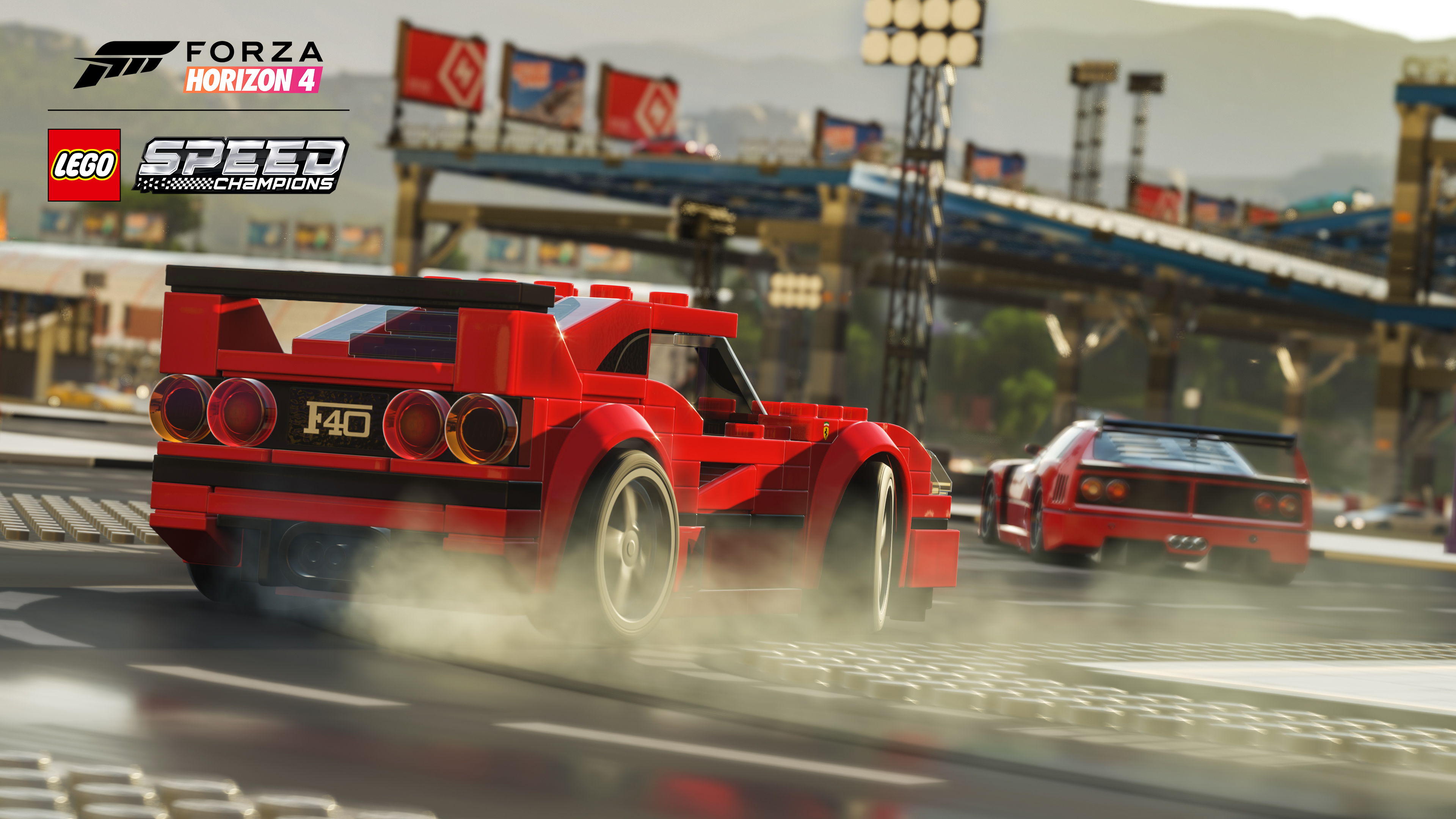 Forza Horizon 4 Video Games LEGO Car Racing Logo 3840x2160