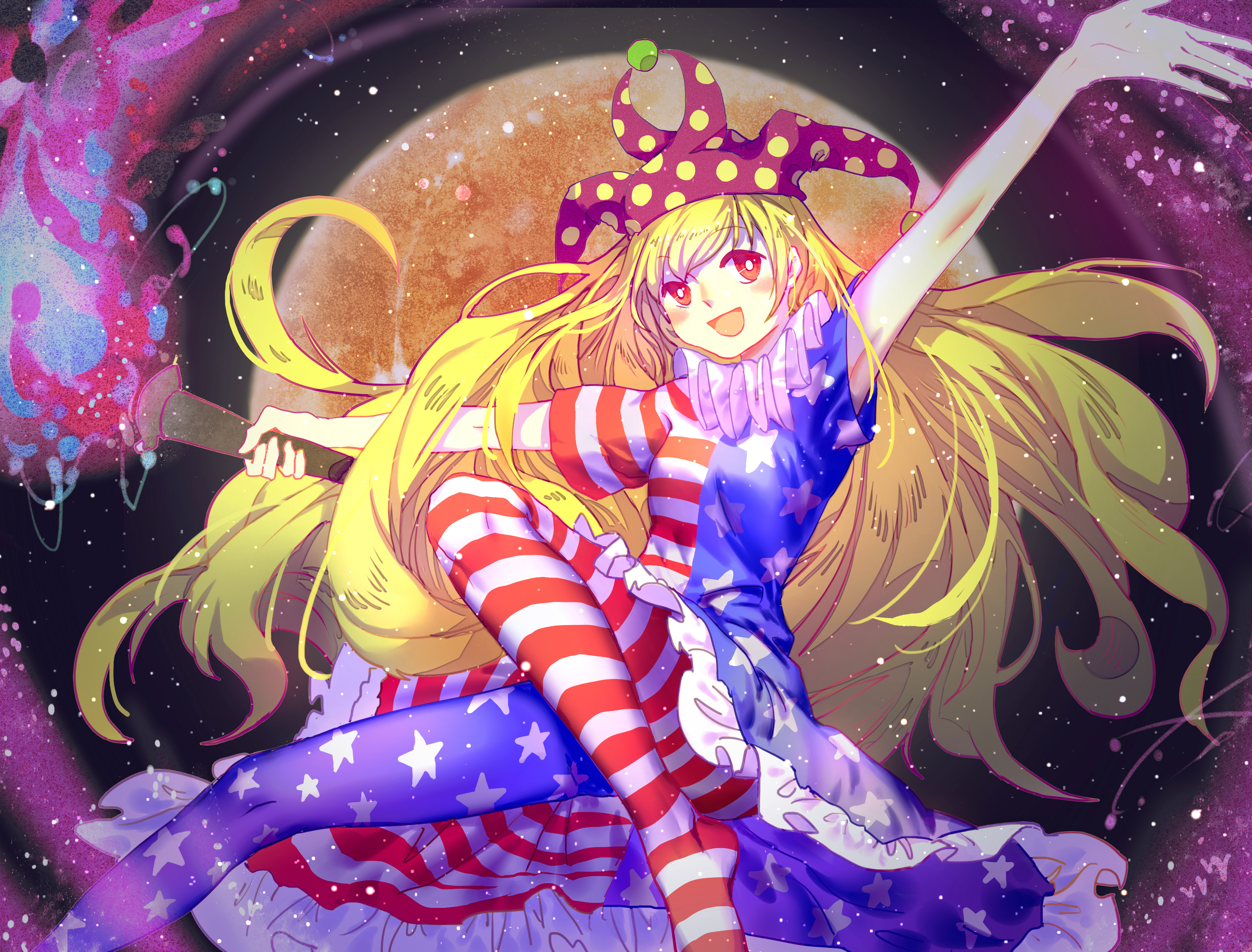 Touhou Clownpiece Anime Girls 2952x2244