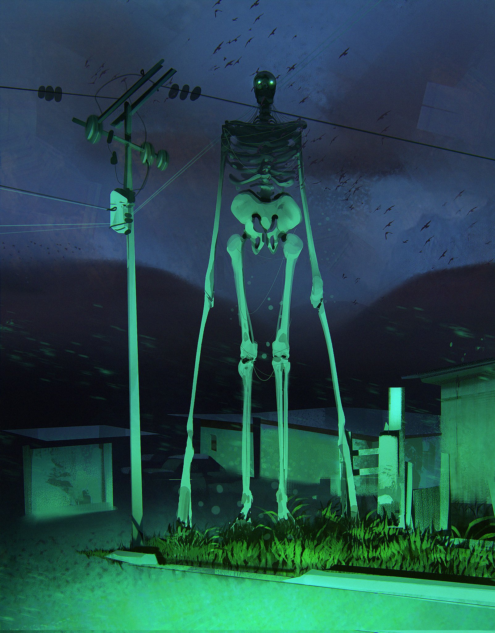 Anime Skeleton Undead 1604x2048