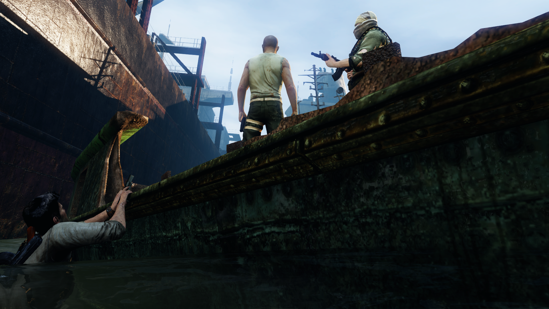 Uncharted Rust Uncharted 3 Drakes Deception Naughty Dog Video Games Video Game Characters Video Game 1920x1080
