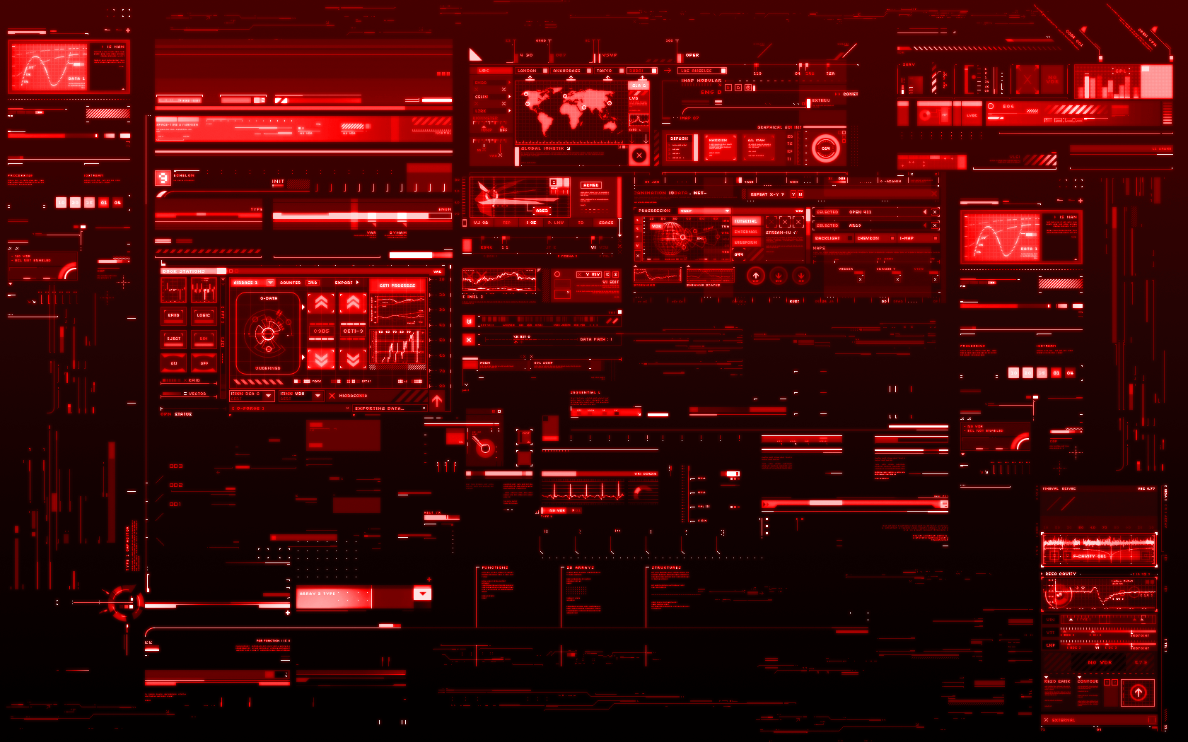 Red Hackers Screens 1680x1050