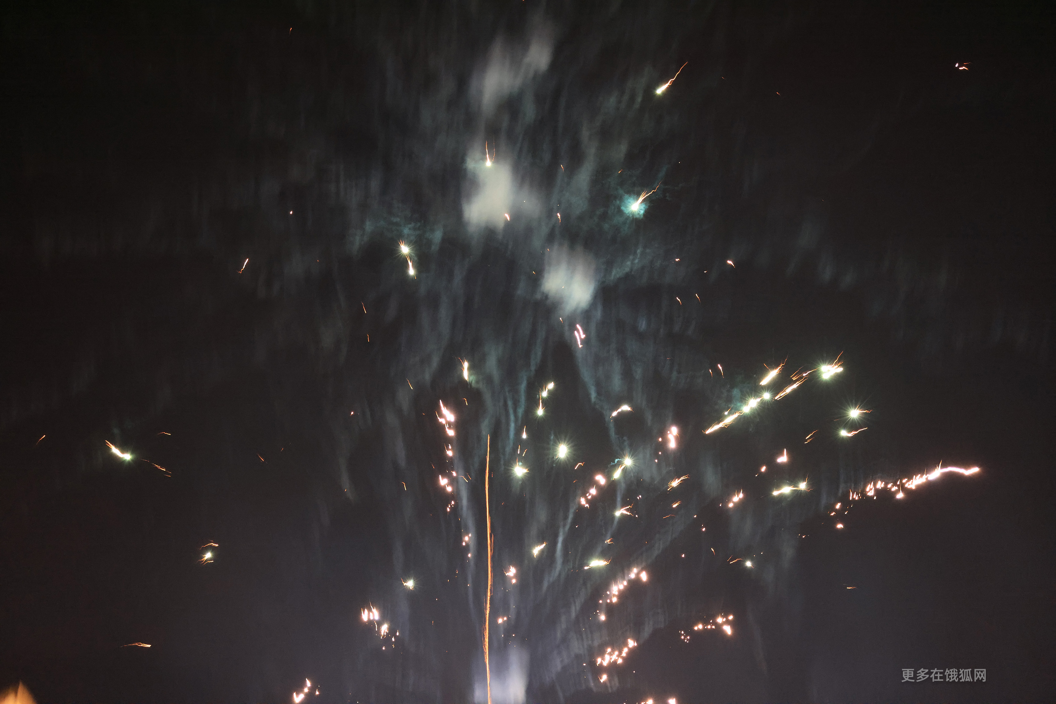 Fireworks Blast New Year 3456x2305