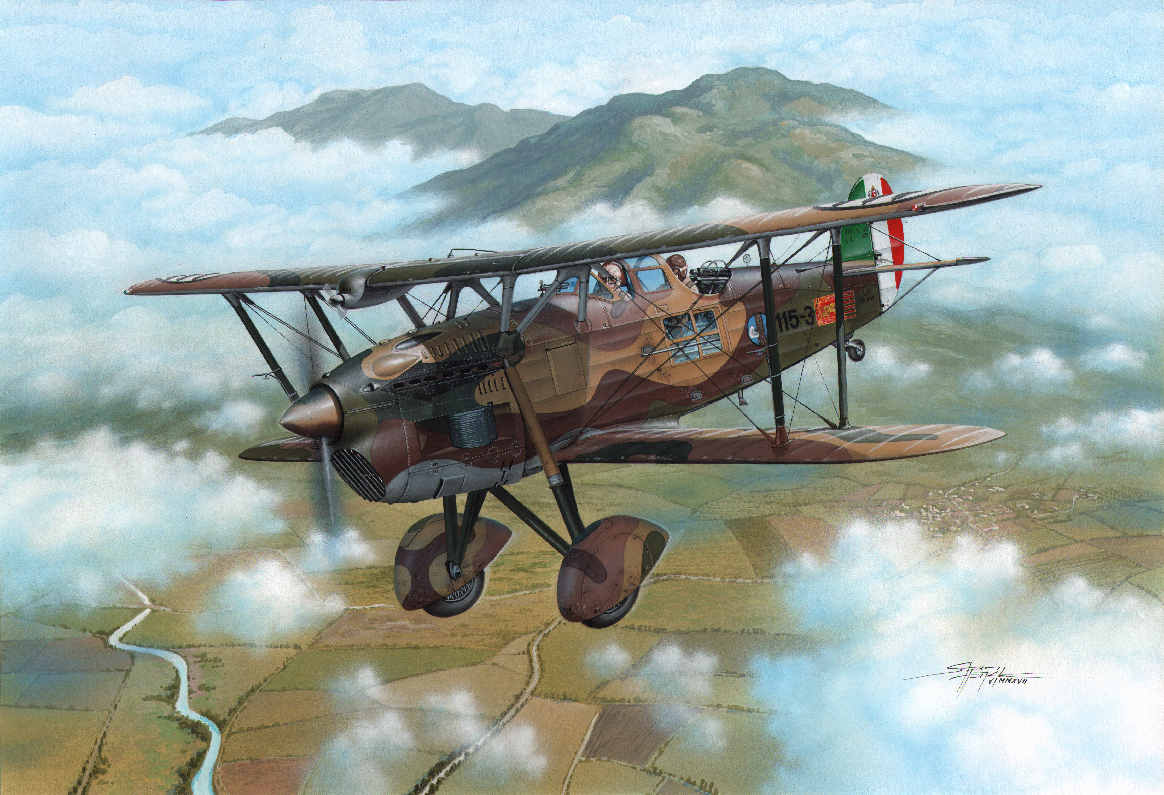 World War Ii War World War Airplane Aircraft Military Military Aircraft Italy Regia Aeronautica Air  4456x3046