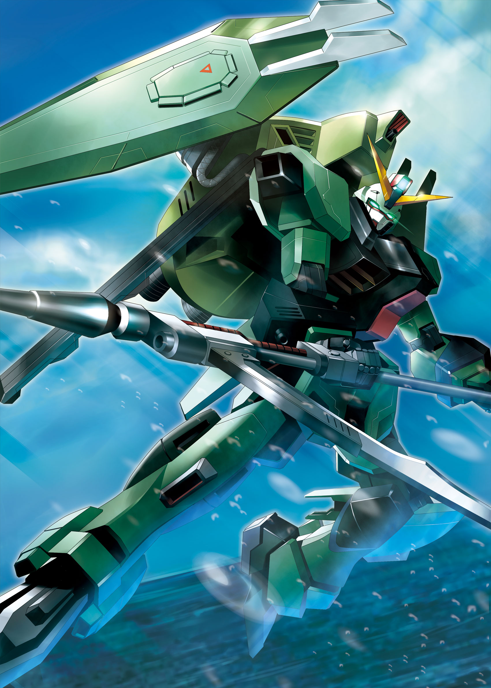 Forbidden Gundam Anime Mechs Gundam Mobile Suit Gundam SEED Super Robot Taisen Artwork Digital Art F 1701x2386