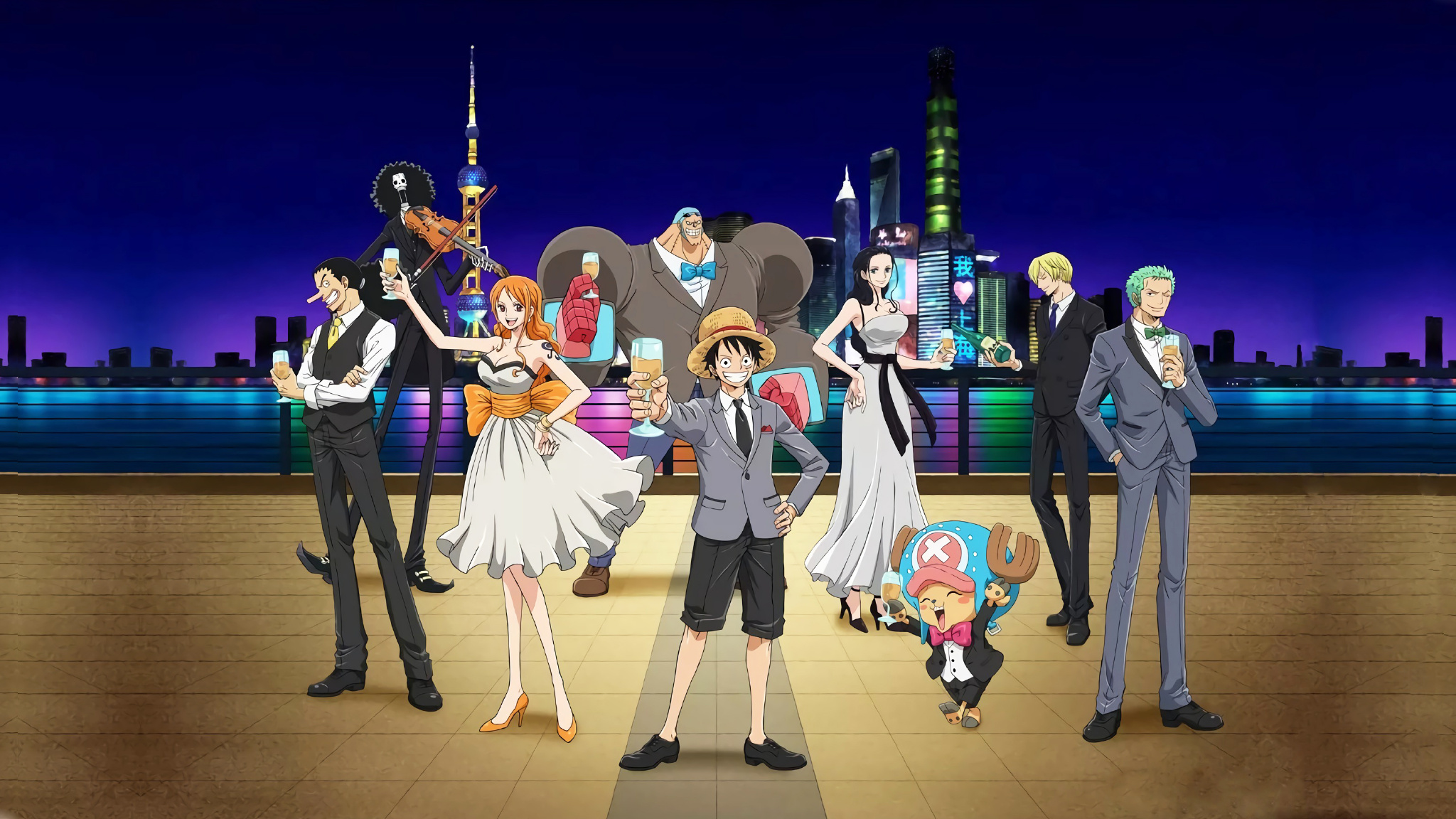 Anime One Piece 2048x1152