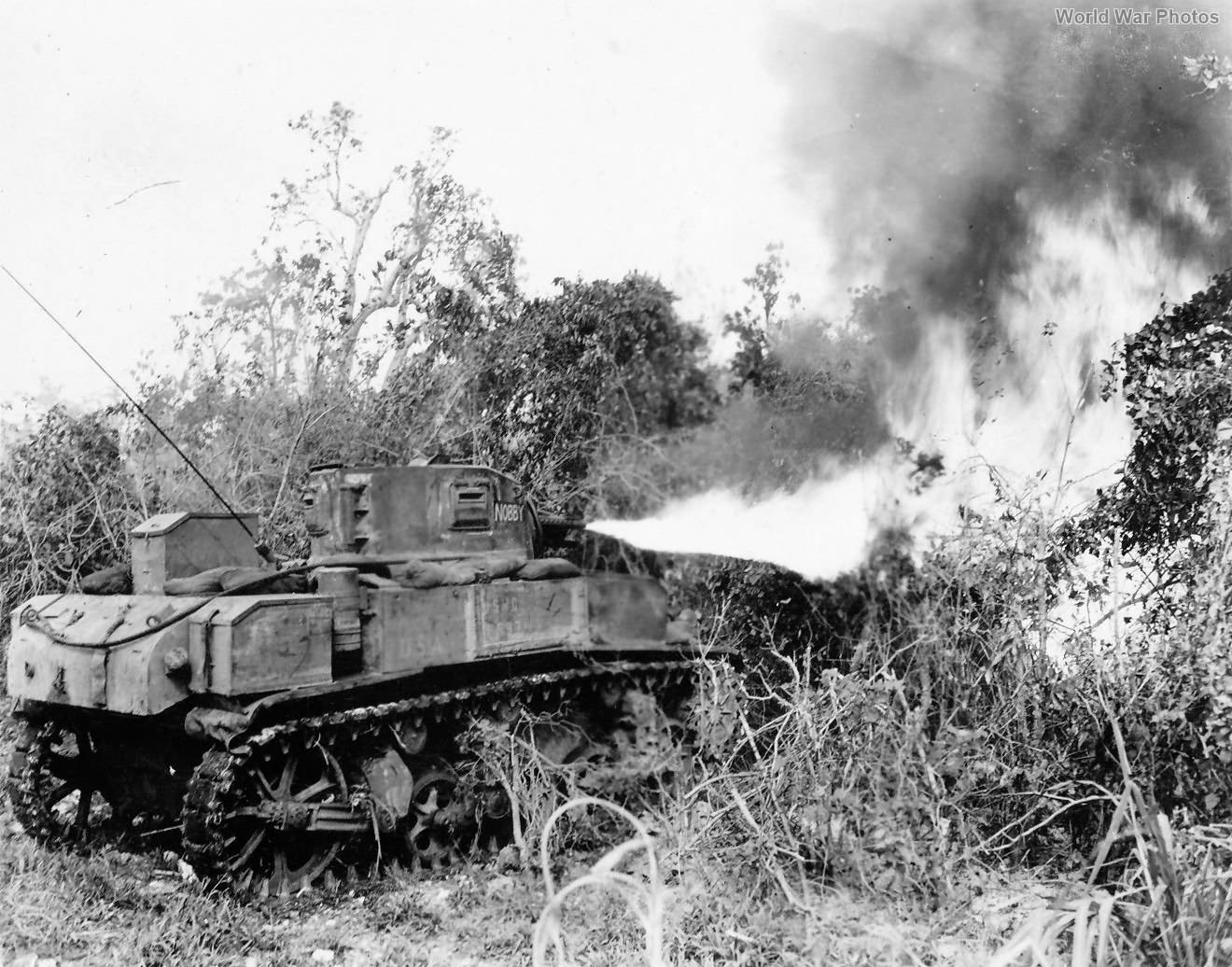 M3 Stuart Tank Monochrome Fire History 1320x1036