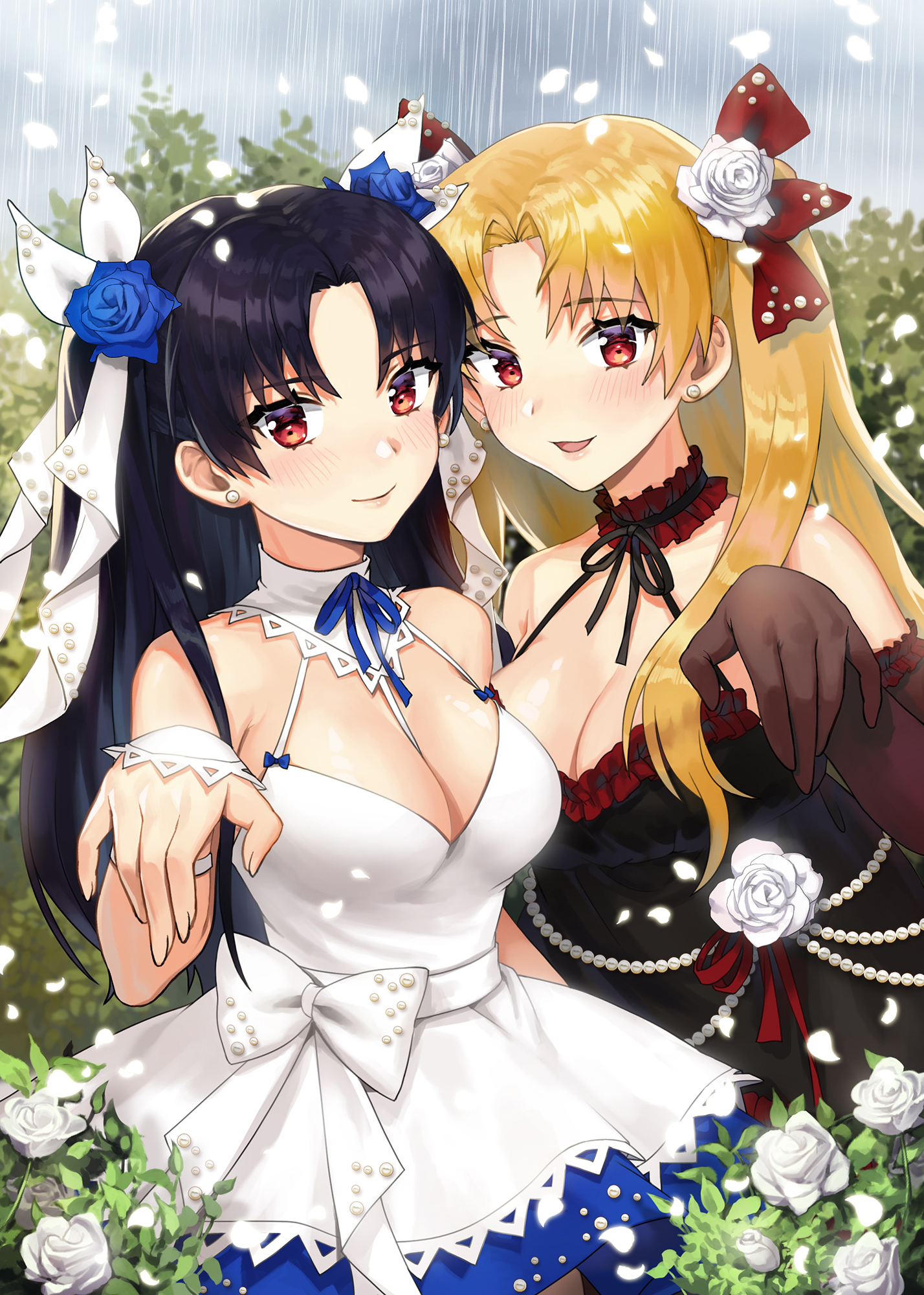 Anime Anime Girls Fate Series Fate Grand Order Ishtar Fate Grand Order Ereshkigal Fate Grand Order L 1428x2000